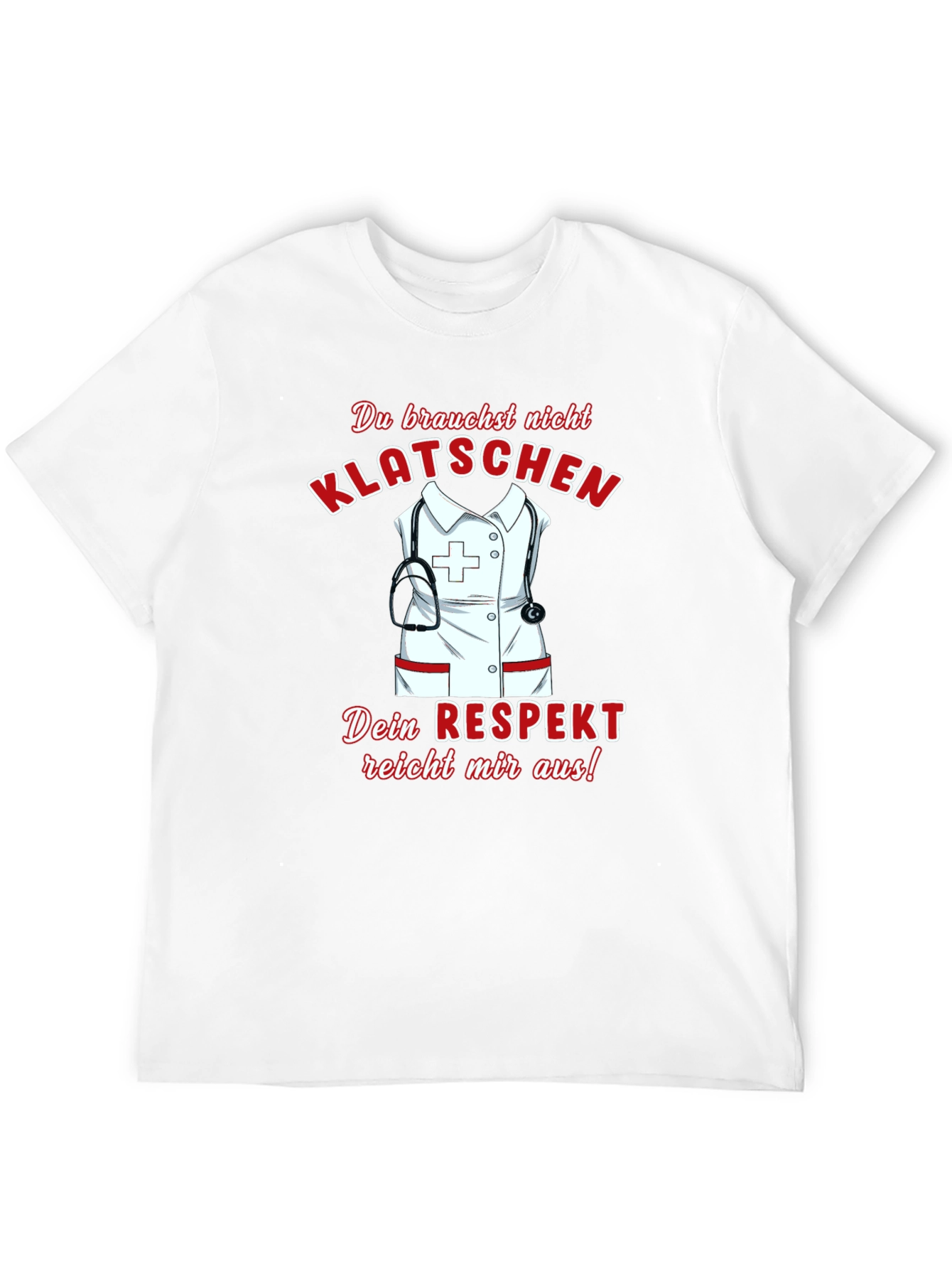 Respectful Nurse T-Shirt - Black Graphic Tee