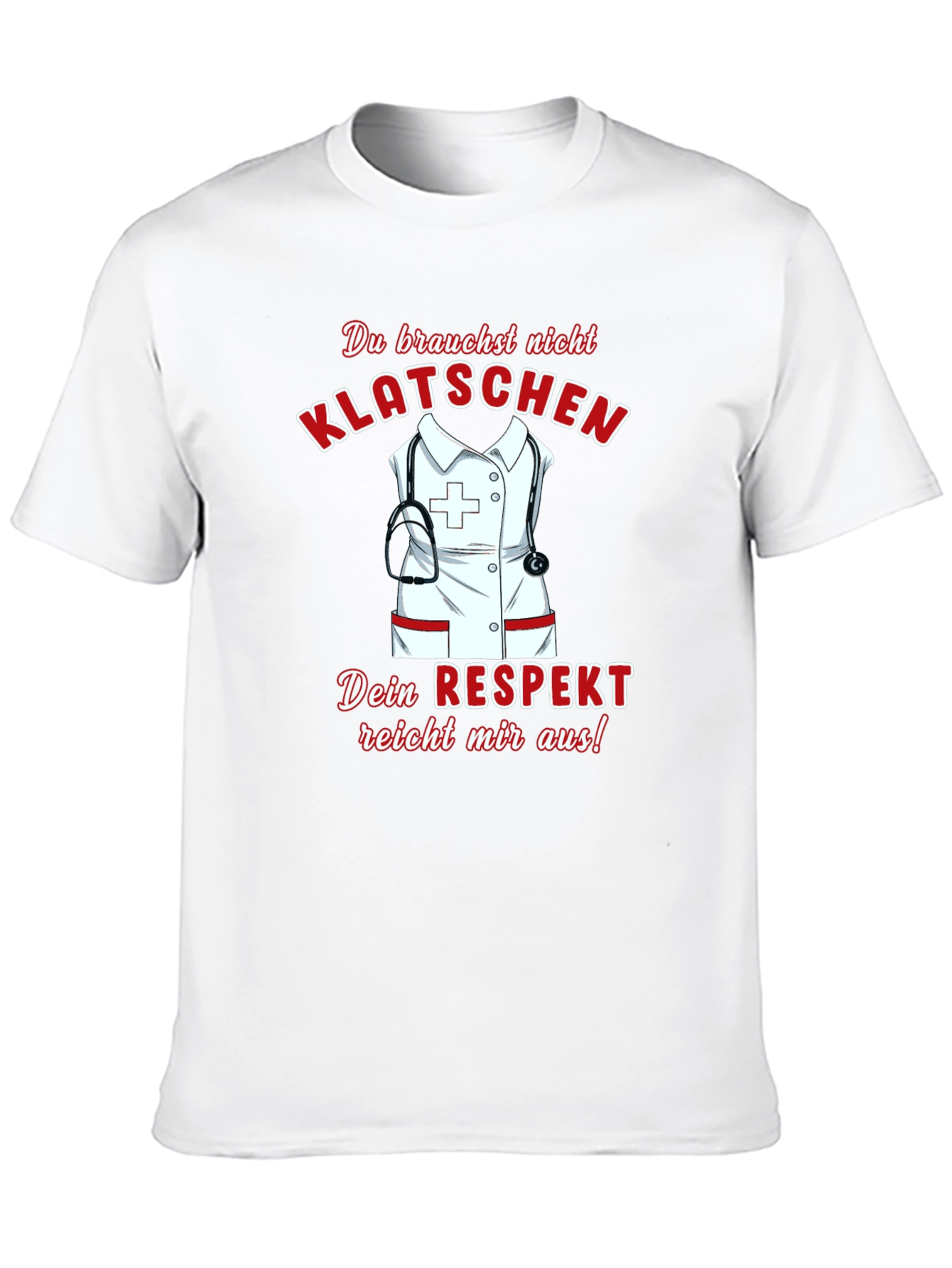Respectful Nurse T-Shirt - Black Graphic Tee