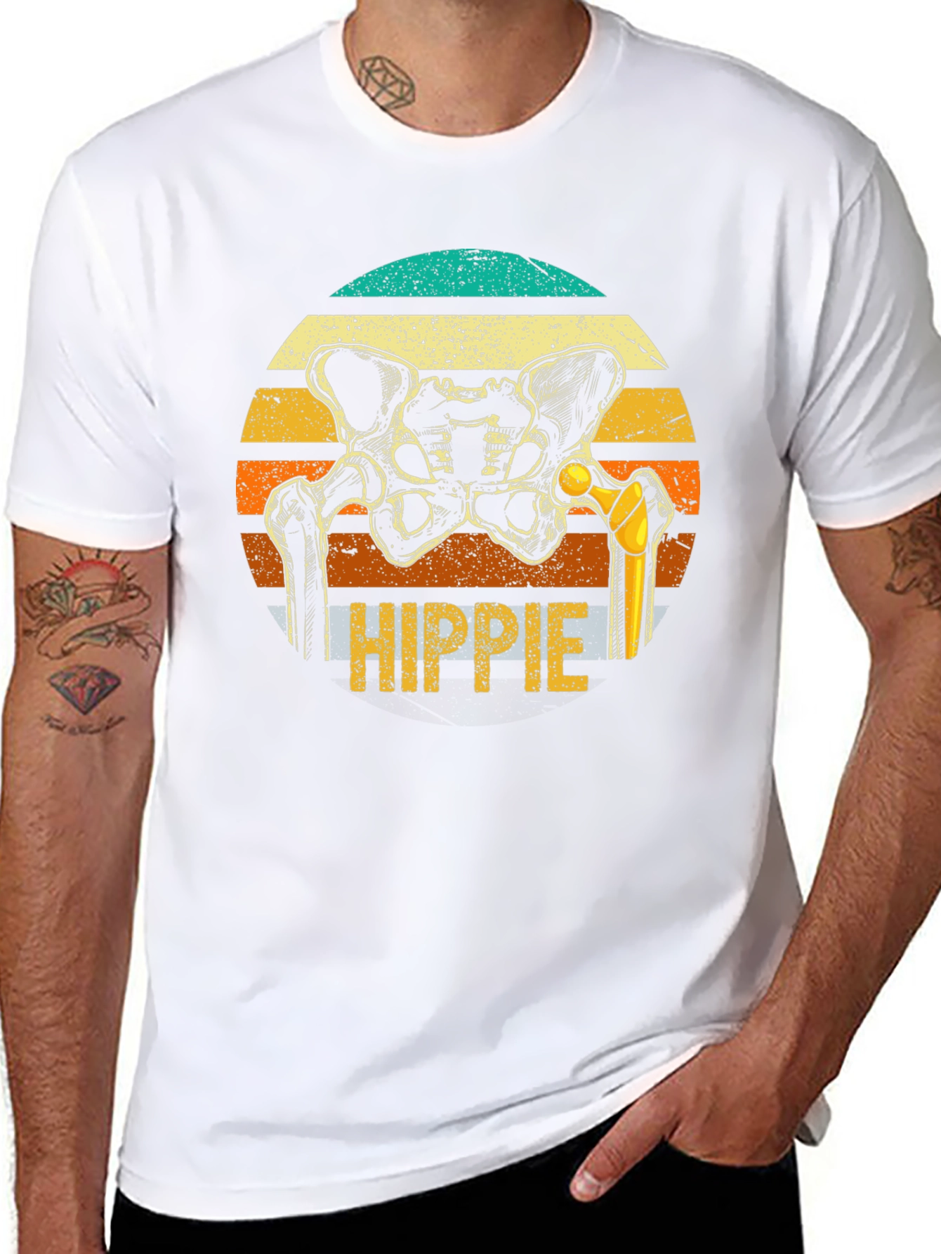 Hippie Hip Replacement T-Shirt