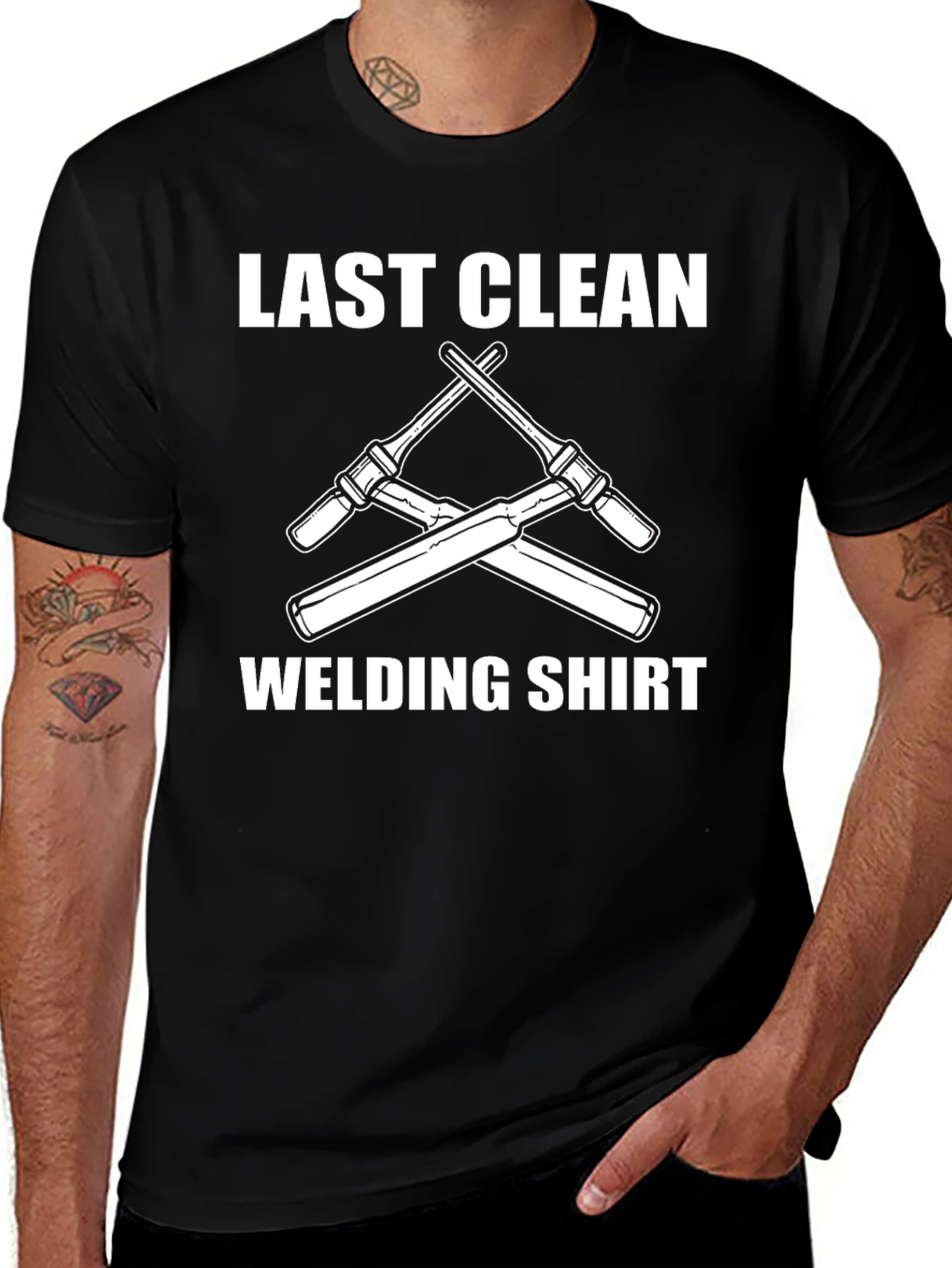 Last Clean Welding Shirt - Funny Welder T-Shirt