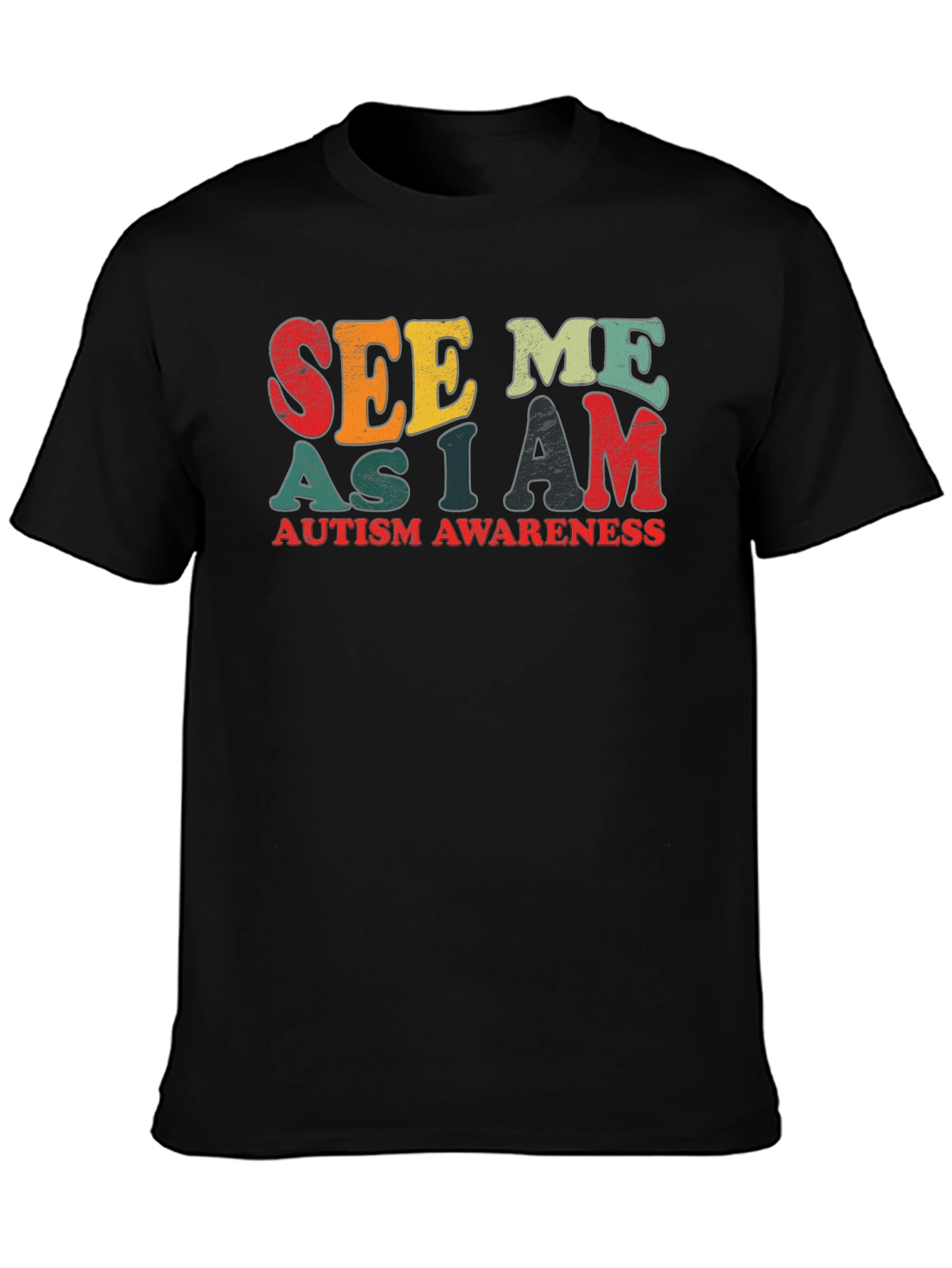 See Me As I Am Autism Awareness T-Shirt