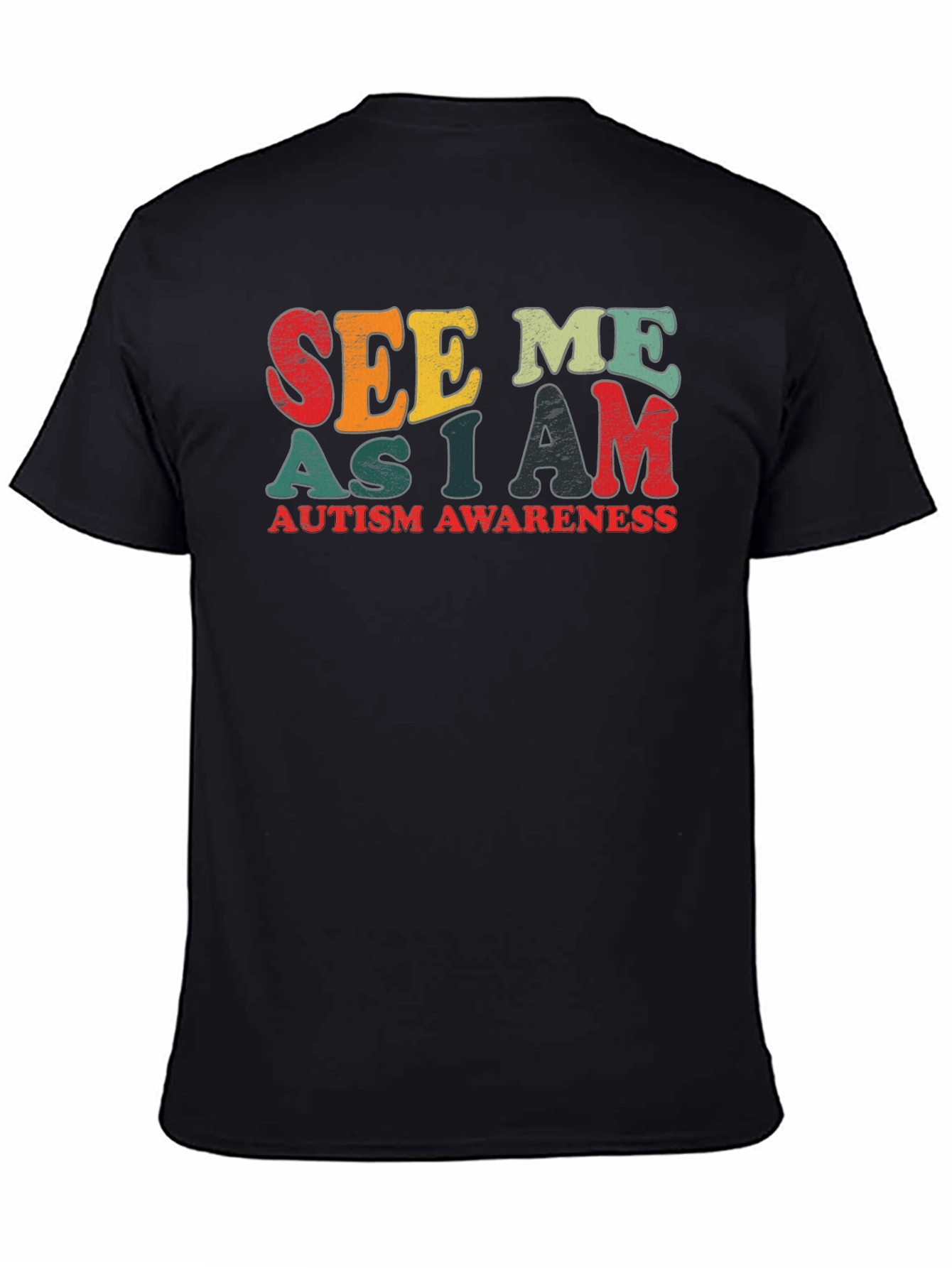 See Me As I Am Autism Awareness T-Shirt