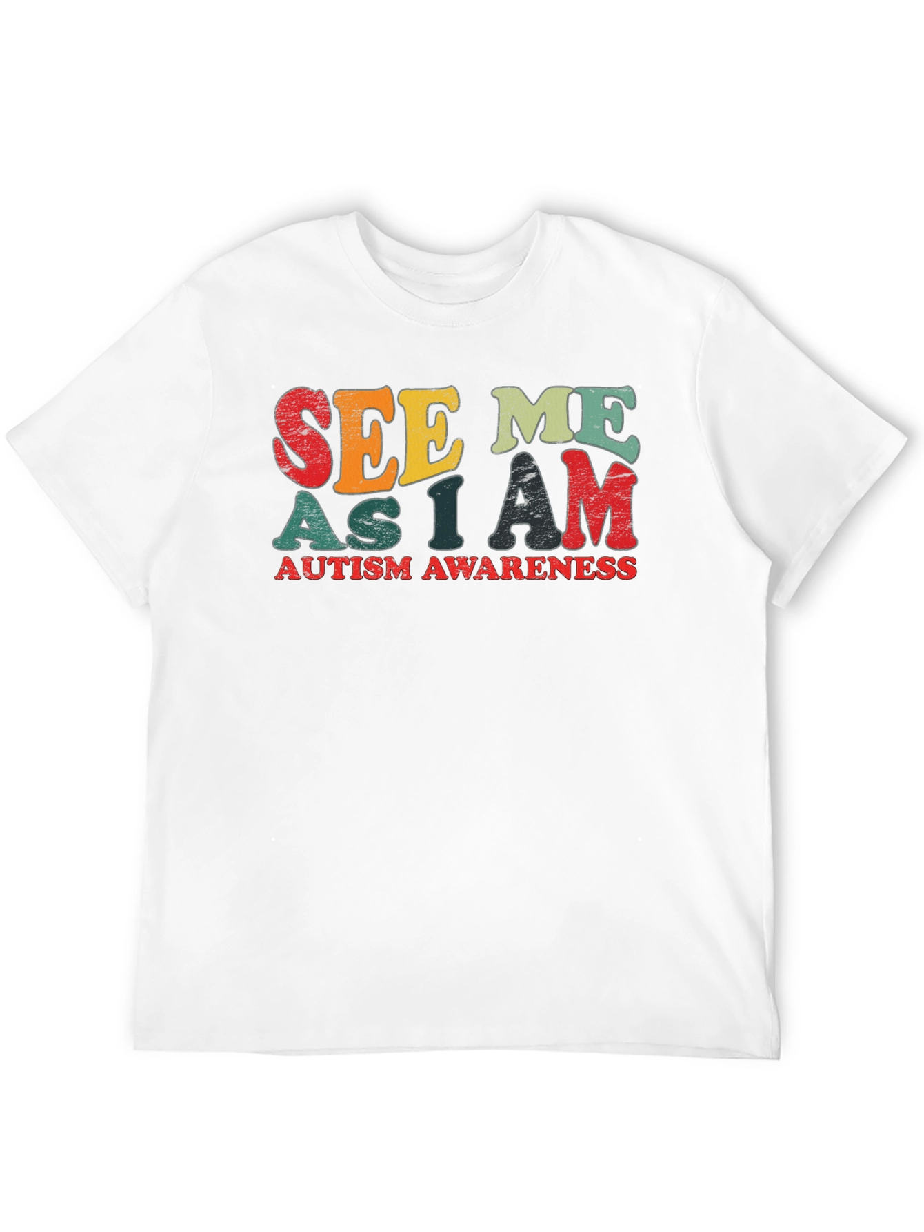 See Me As I Am Autism Awareness T-Shirt