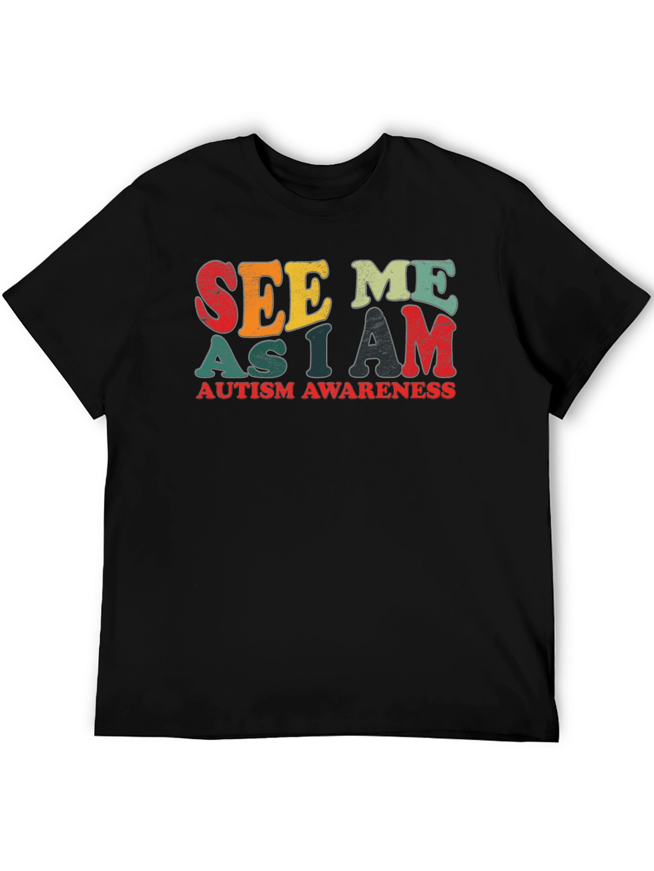 See Me As I Am Autism Awareness T-Shirt