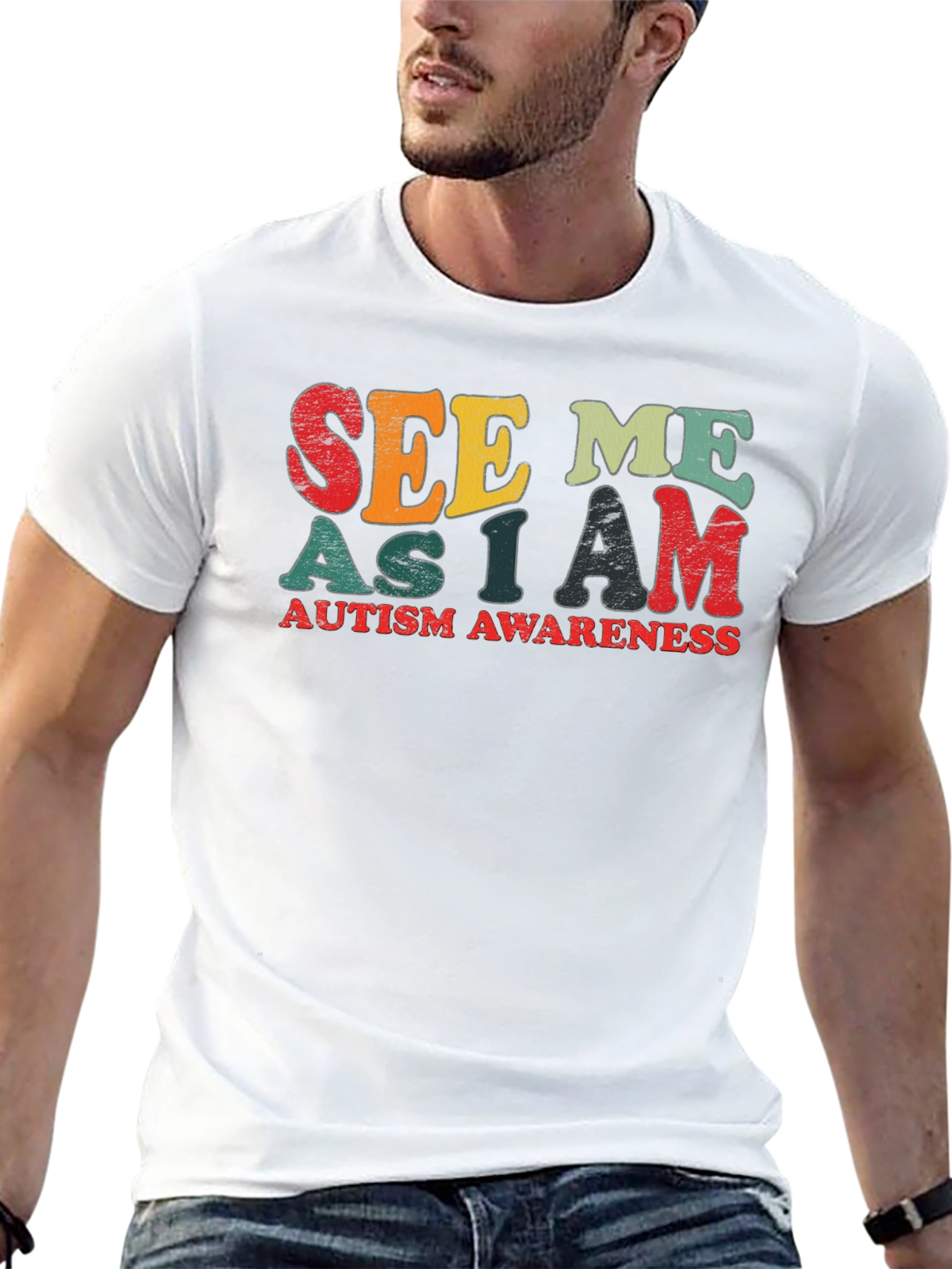 See Me As I Am Autism Awareness T-Shirt