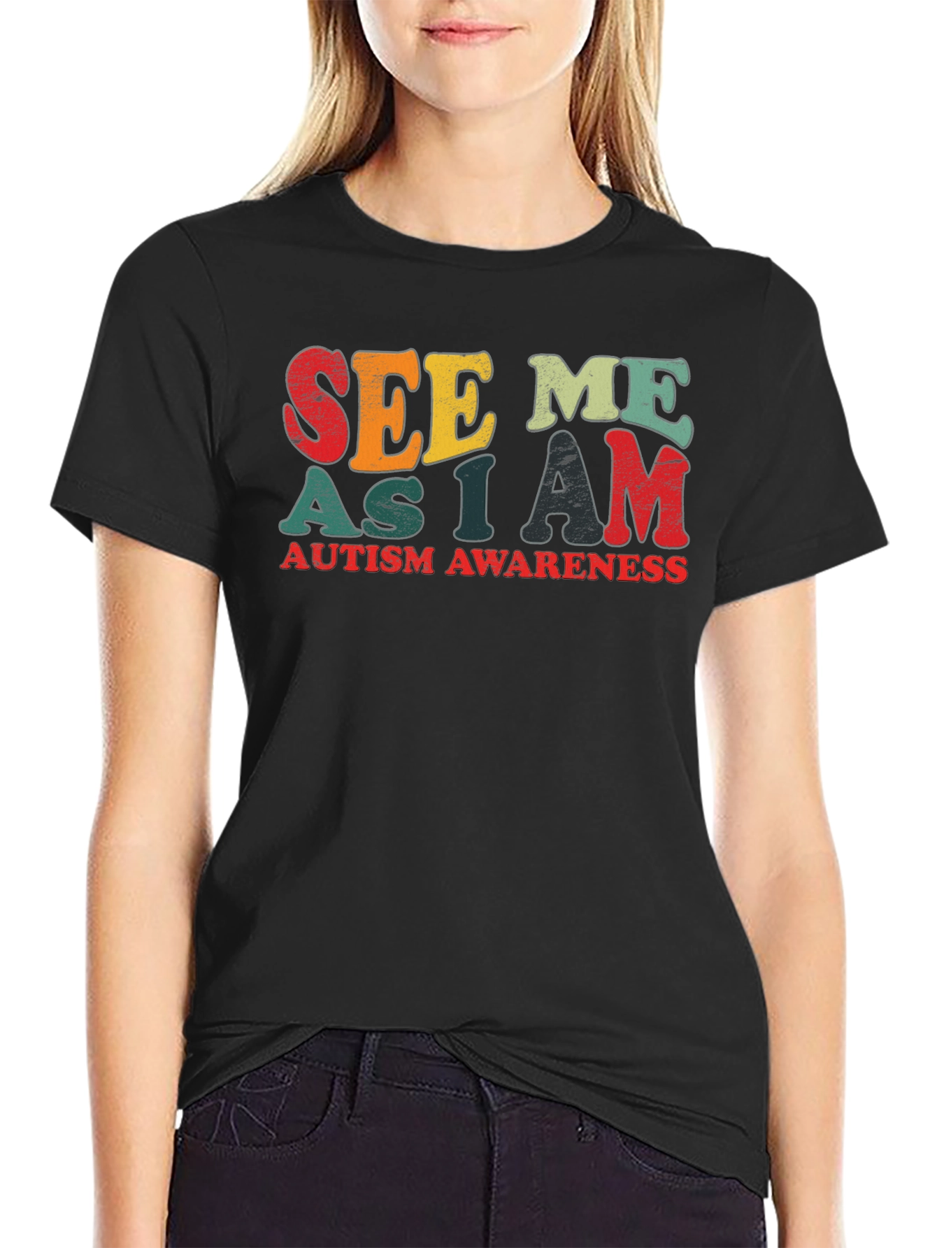 See Me As I Am Autism Awareness T-Shirt