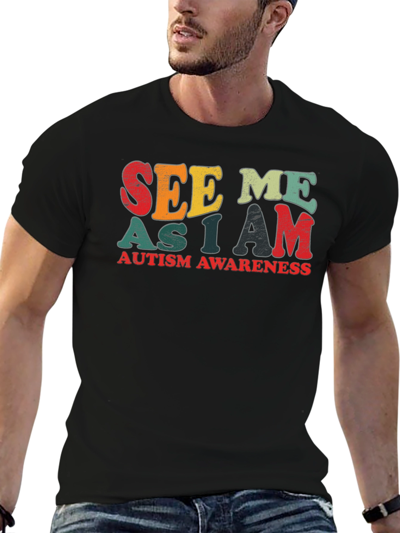See Me As I Am Autism Awareness T-Shirt