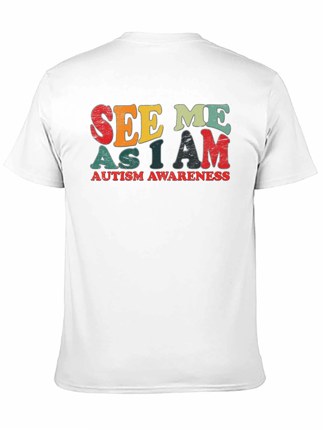 See Me As I Am Autism Awareness T-Shirt