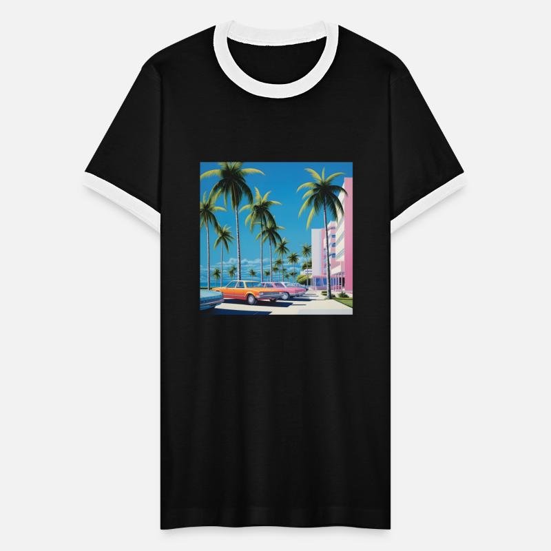 1980s Miami Beach Retro Hiroshi Nagai
