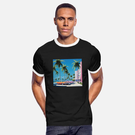 1980s Miami Beach Retro Hiroshi Nagai