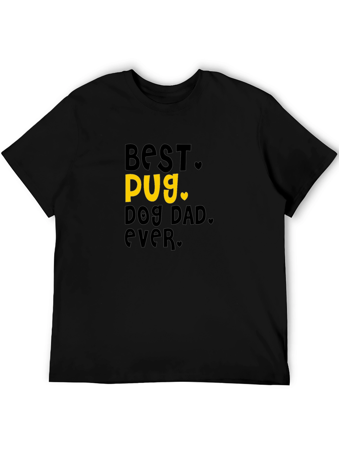 Best Pug Dog Dad Ever T-Shirt