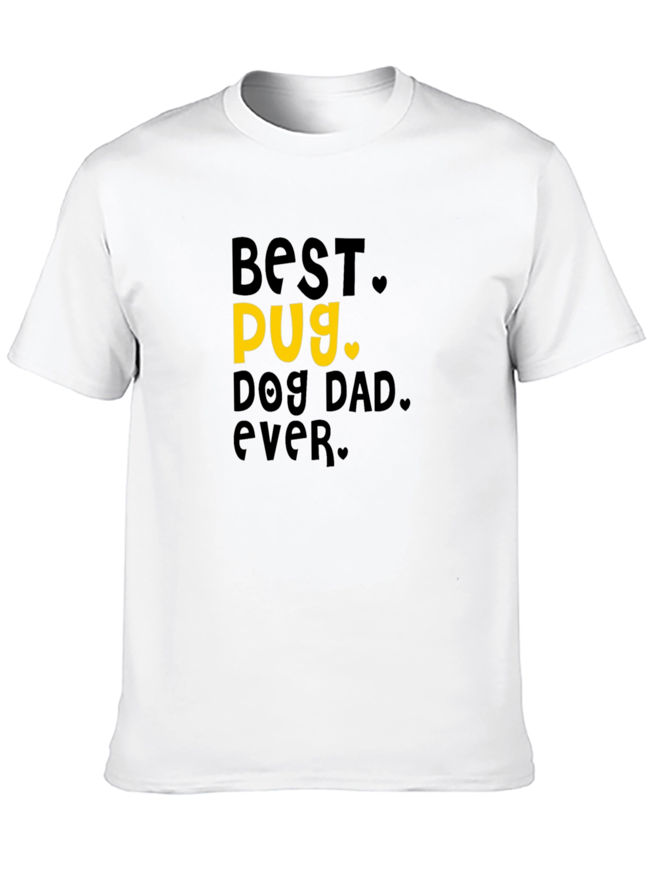 Best Pug Dog Dad Ever T-Shirt