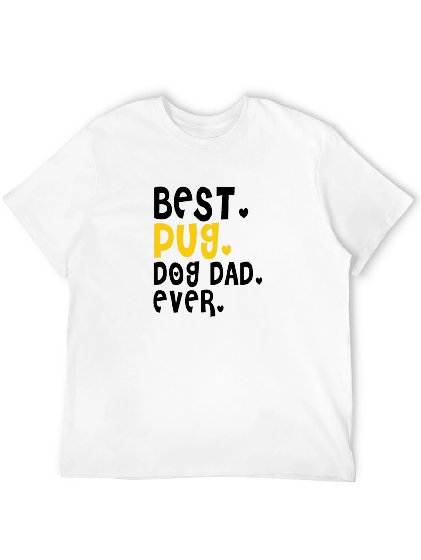Best Pug Dog Dad Ever T-Shirt