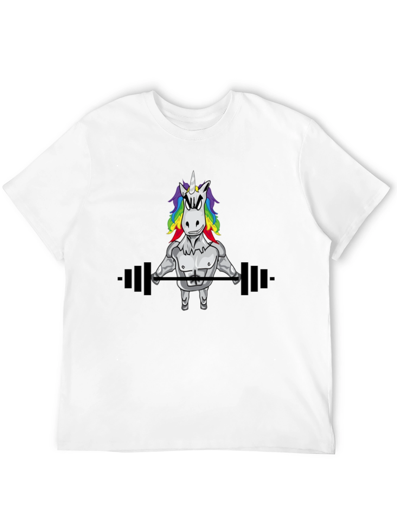 Unicorn Gym Black T-Shirt