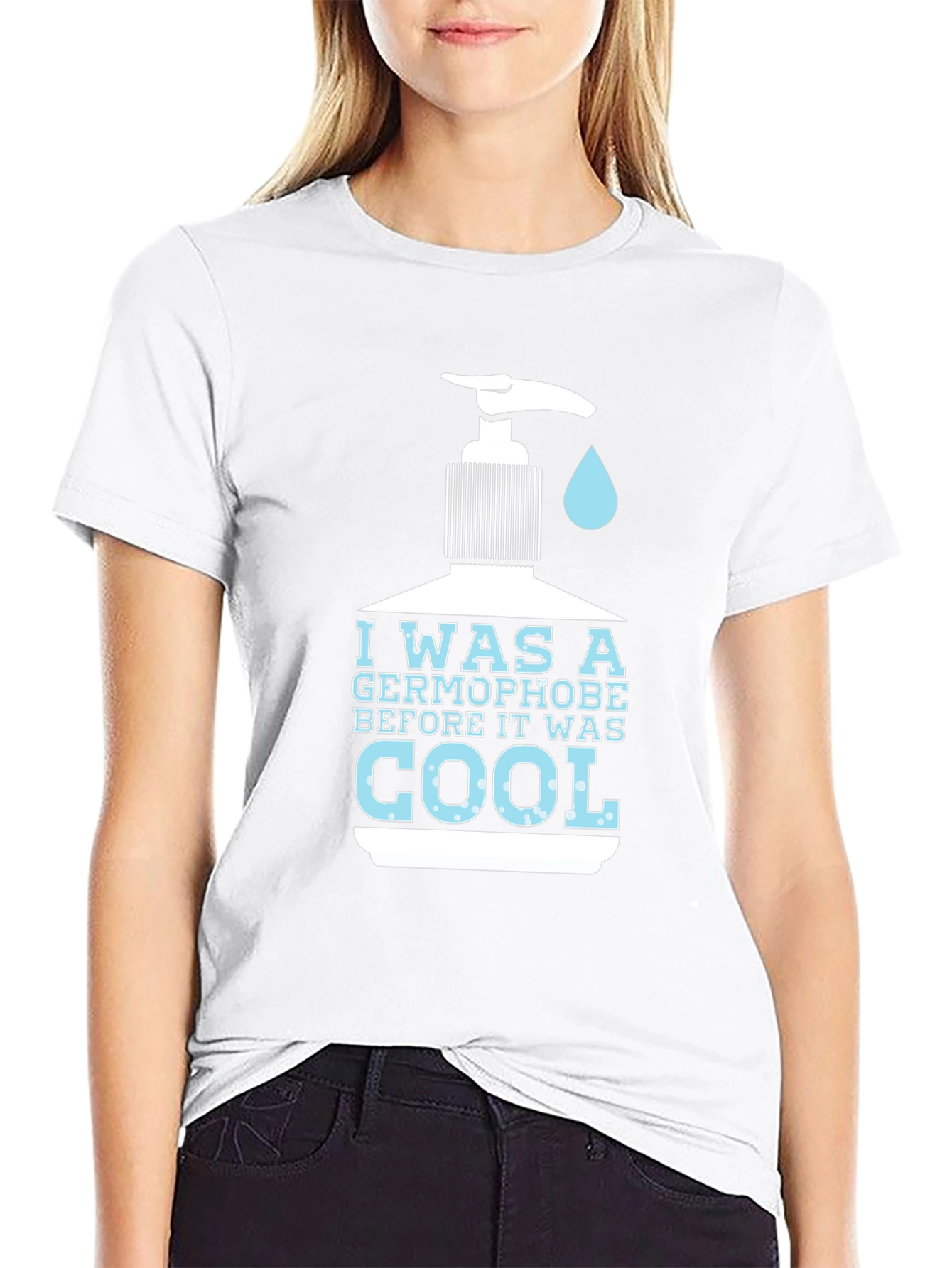 Germophobe Before It Was Cool Graphic T-Shirt