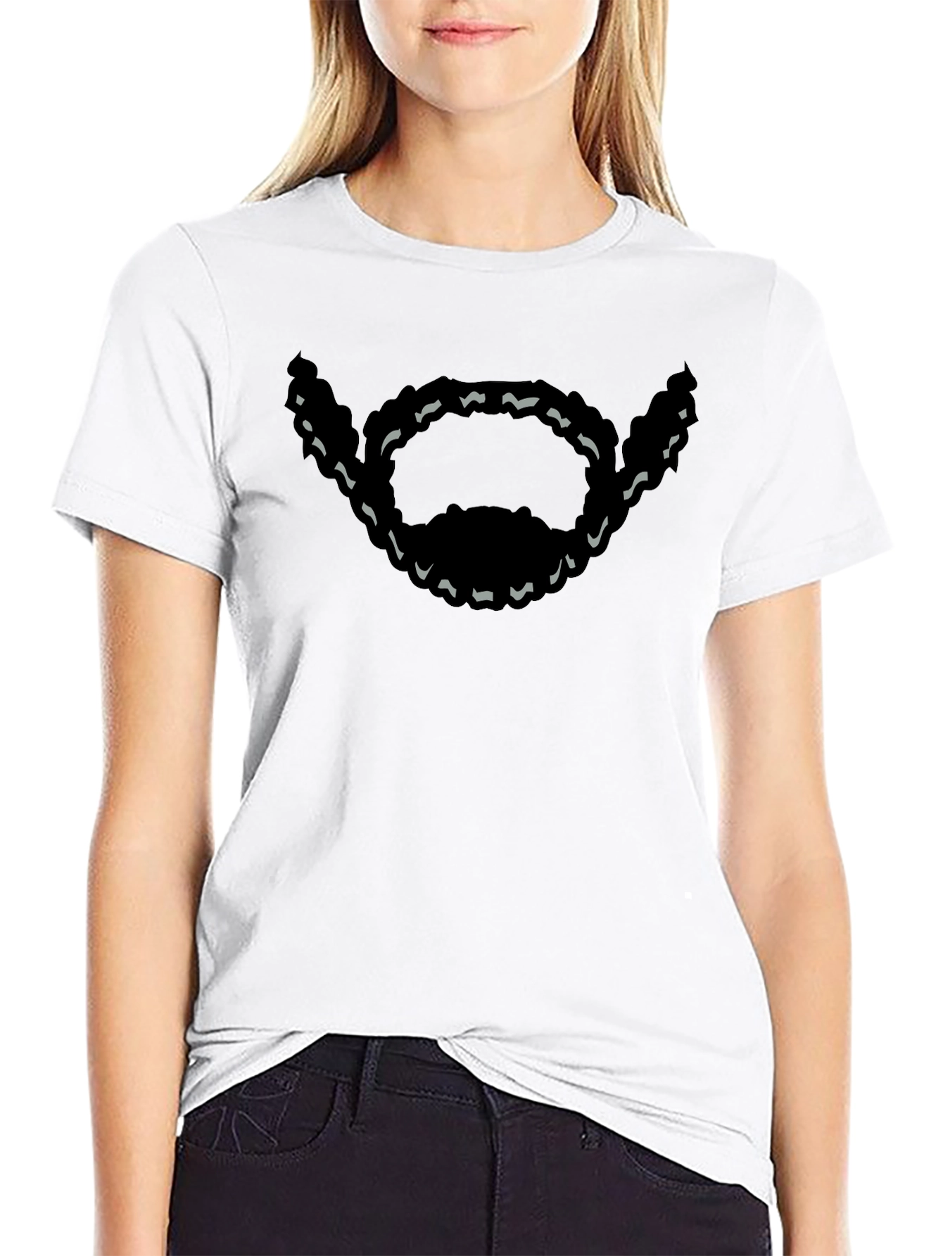 Black Beard Graphic Tee