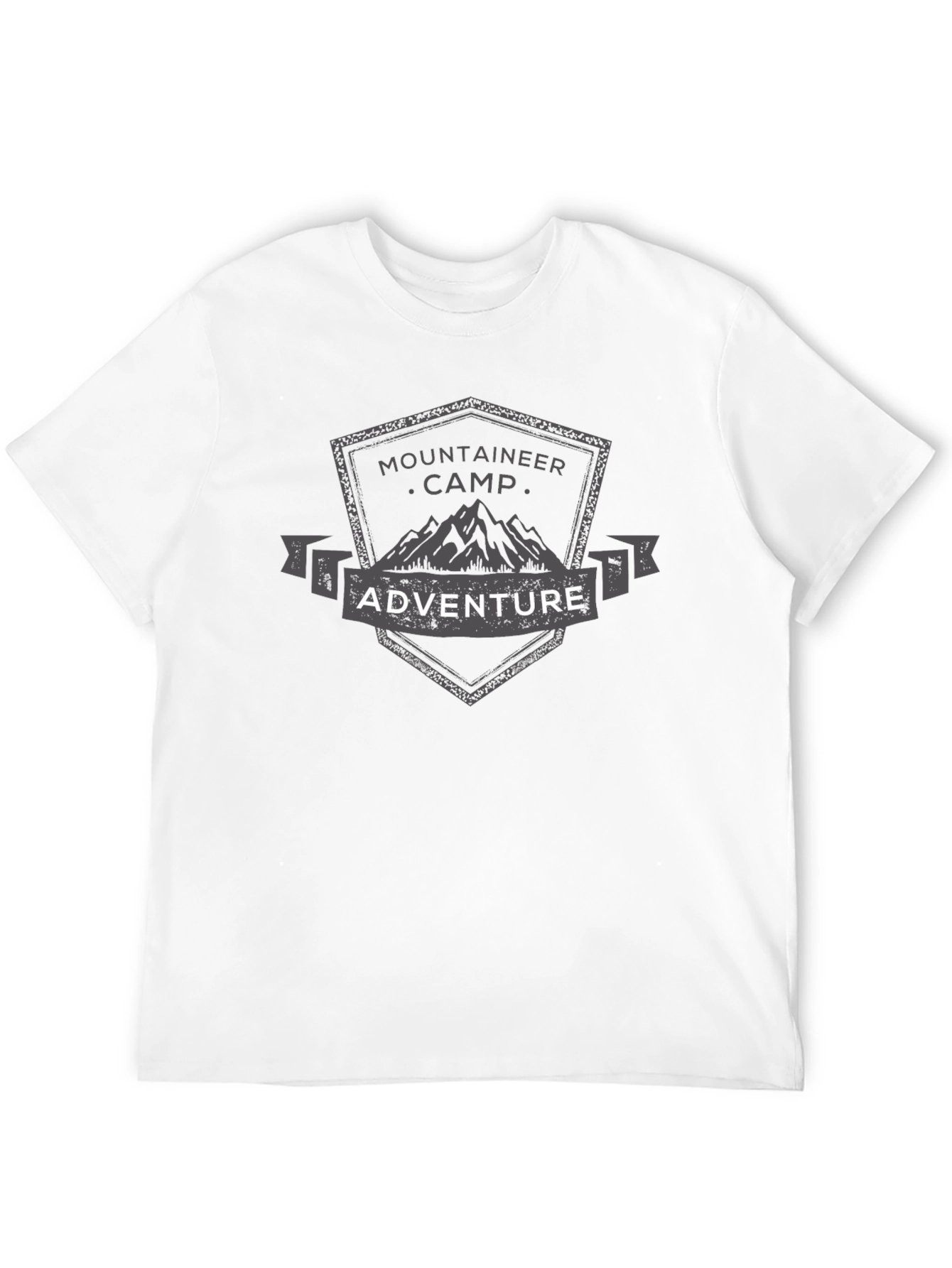 Mountaineer Camp Adventure Black T-Shirt