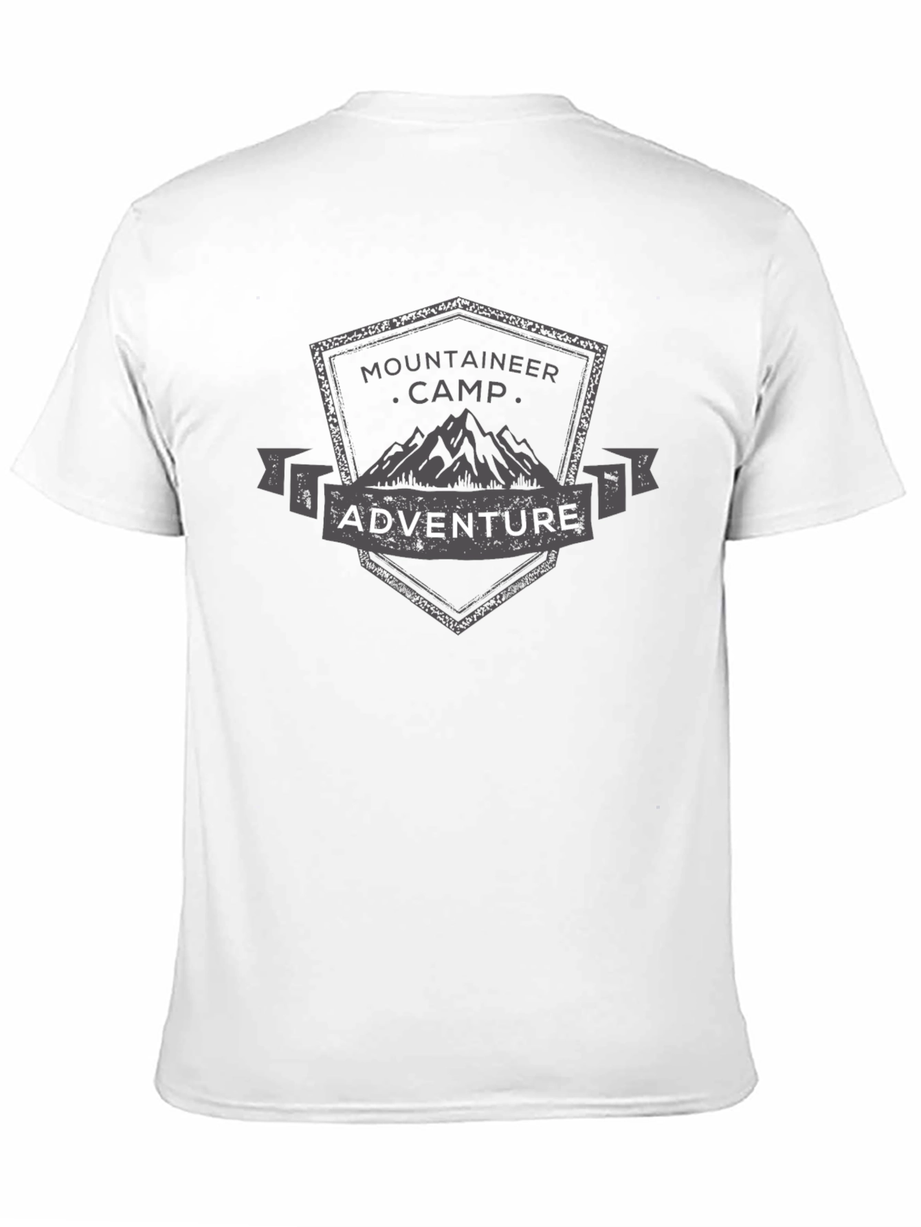 Mountaineer Camp Adventure Black T-Shirt