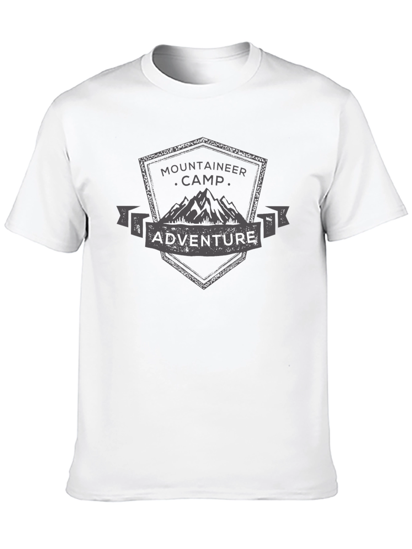 Mountaineer Camp Adventure Black T-Shirt