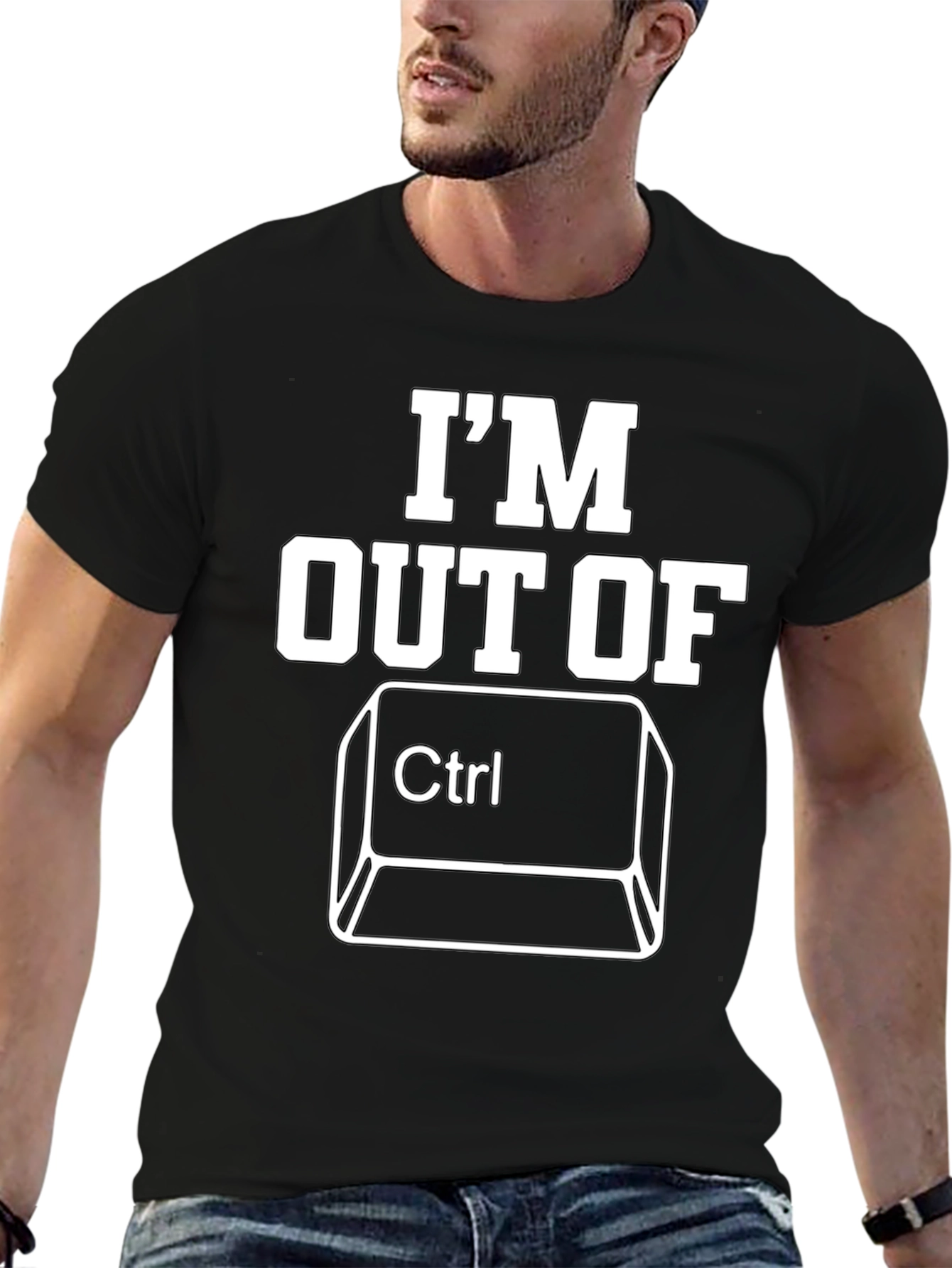 Im Out of Ctrl T-Shirt Funny Graphic Tee