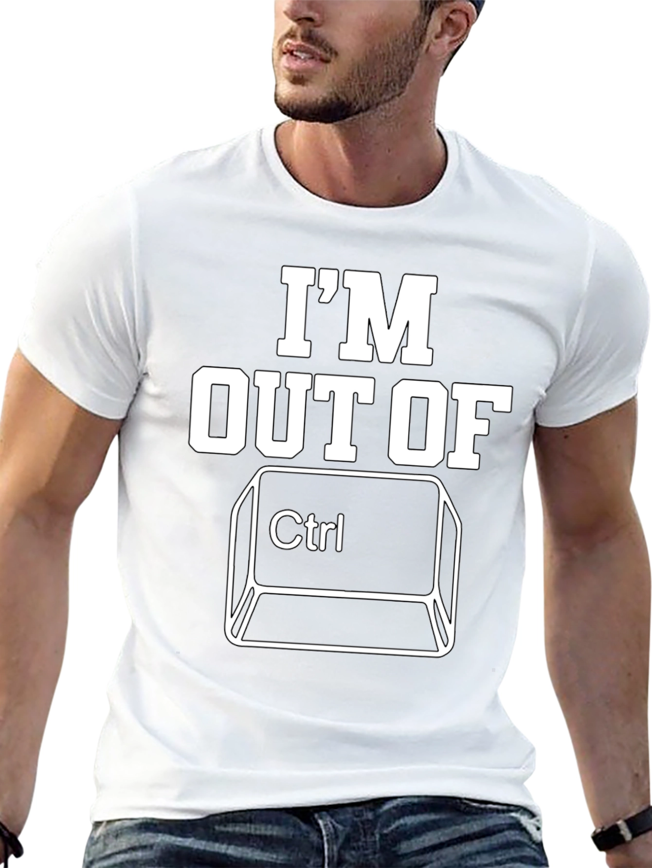 Im Out of Ctrl T-Shirt Funny Graphic Tee