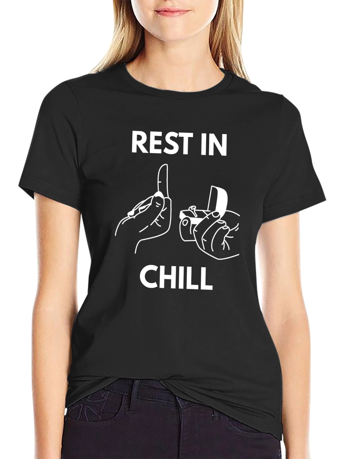 Rest In Chill Graphic Tee Funny T-Shirt