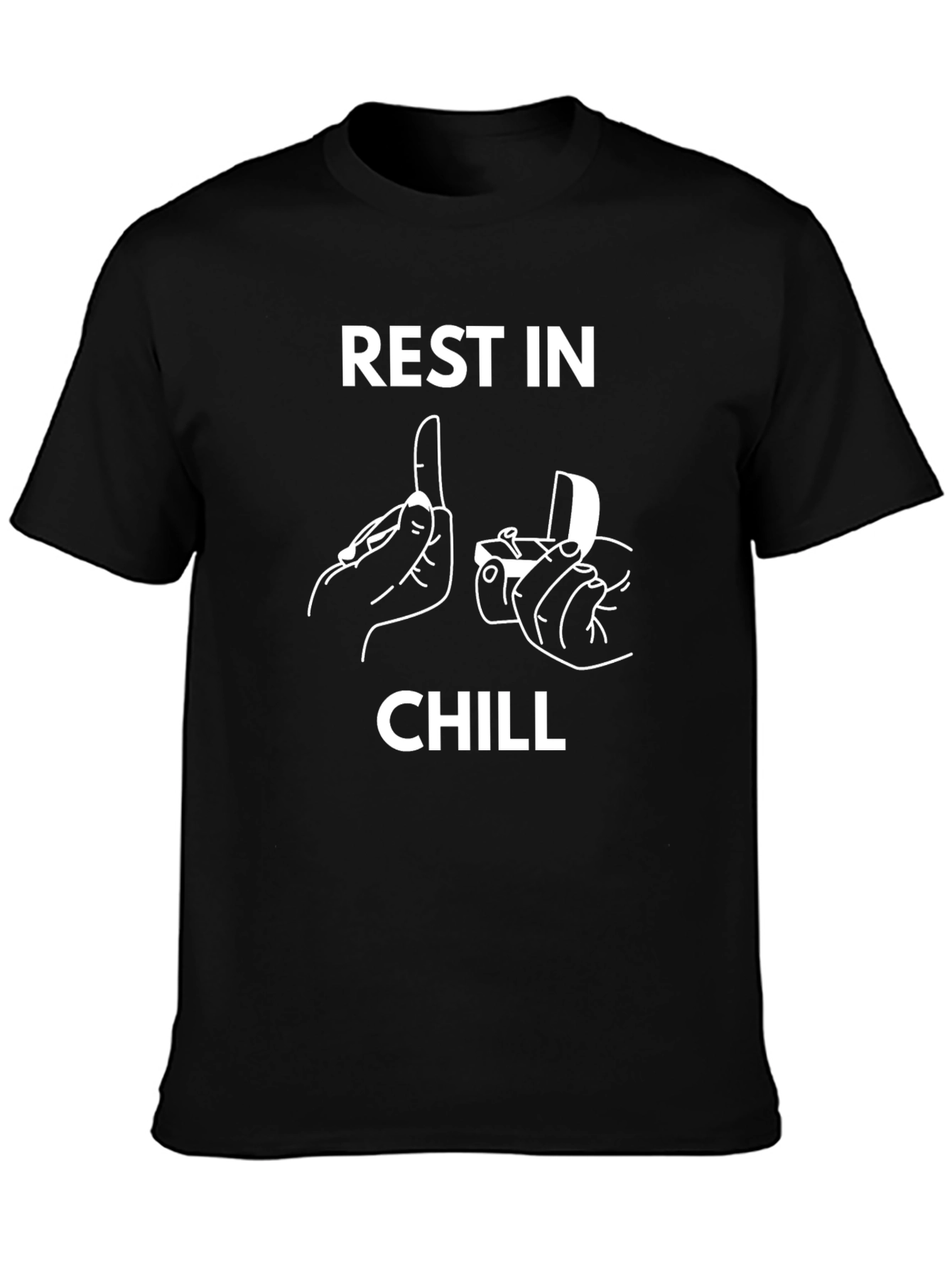Rest In Chill Graphic Tee Funny T-Shirt