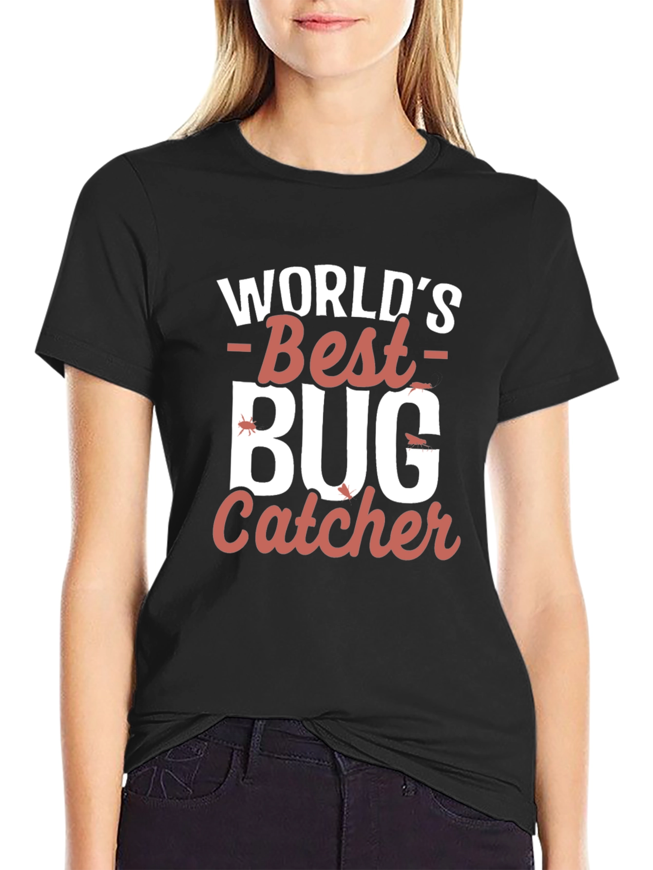 Worlds Best Bug Catcher Graphic T-Shirt