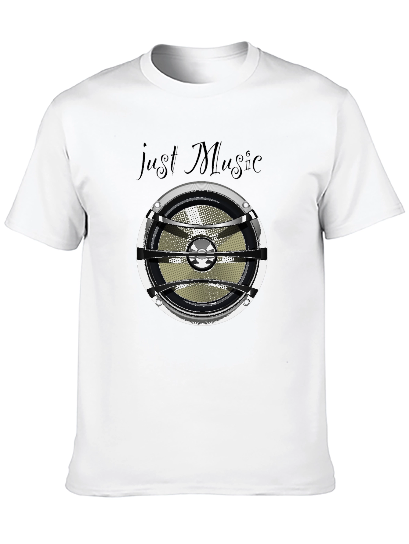 Just Music T-Shirt - Speaker Graphic Tee
