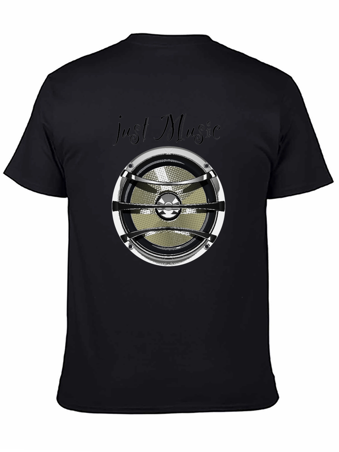 Just Music T-Shirt - Speaker Graphic Tee