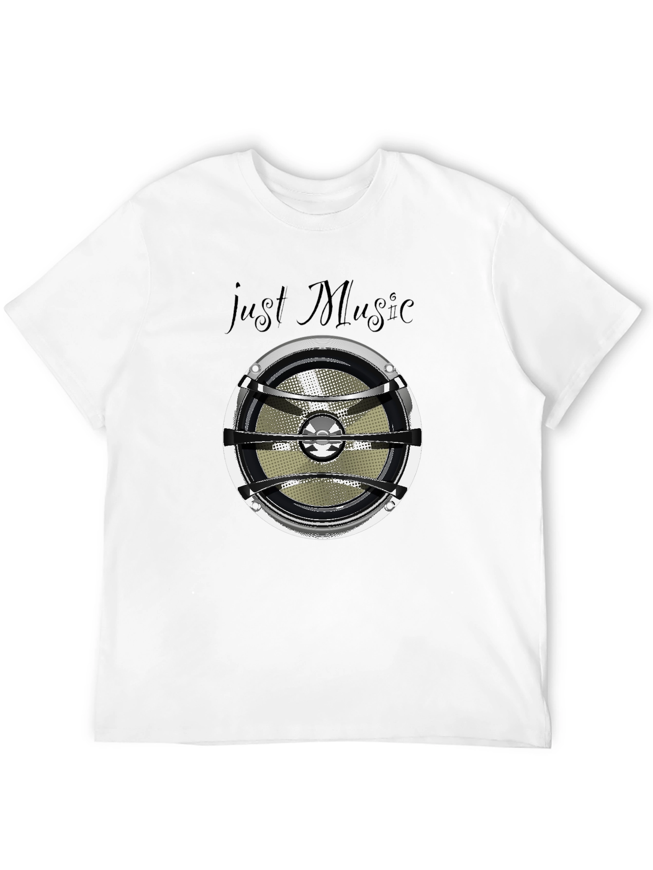 Just Music T-Shirt - Speaker Graphic Tee