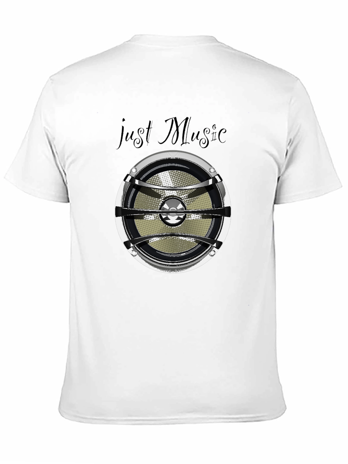 Just Music T-Shirt - Speaker Graphic Tee