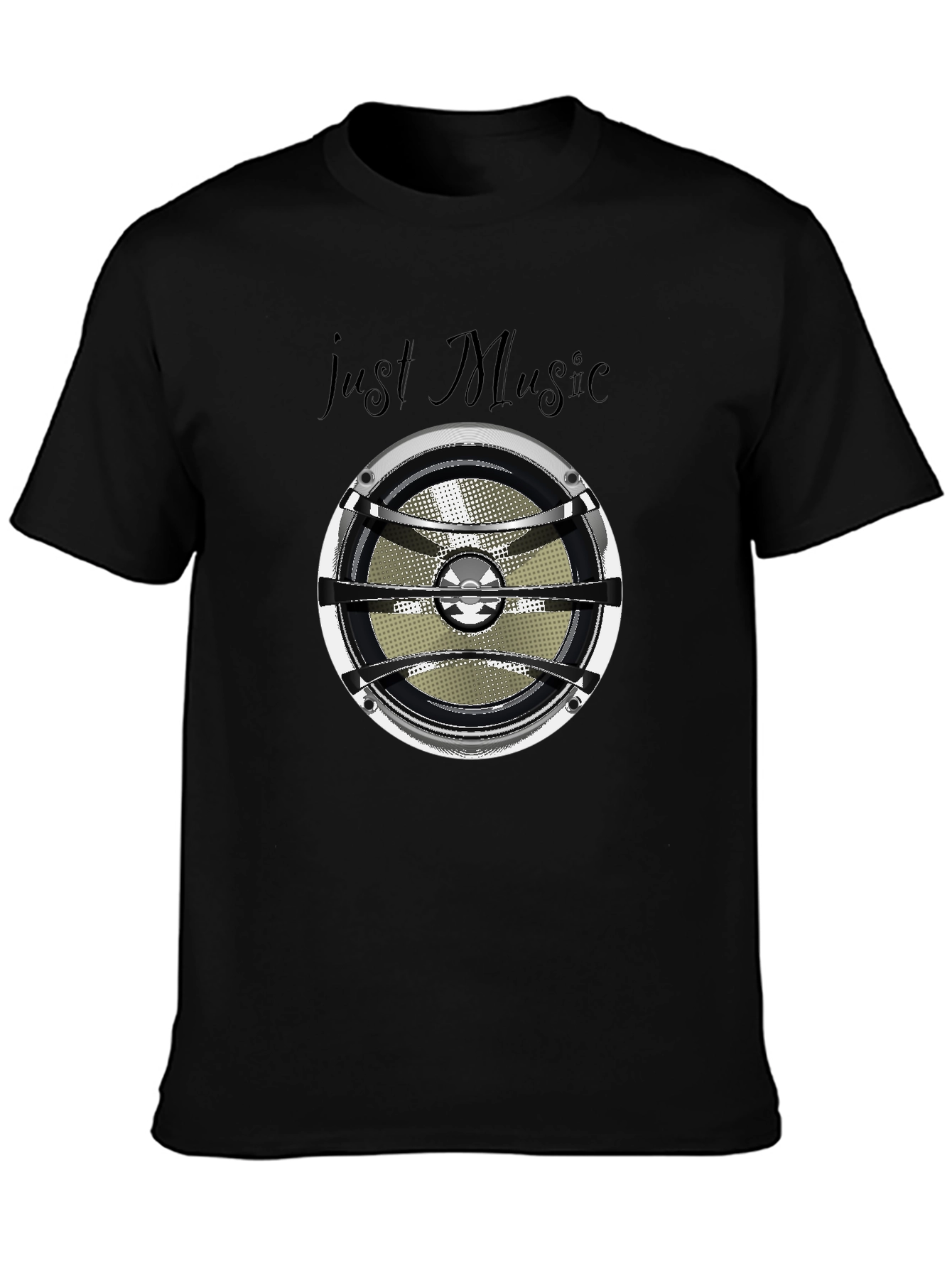 Just Music T-Shirt - Speaker Graphic Tee