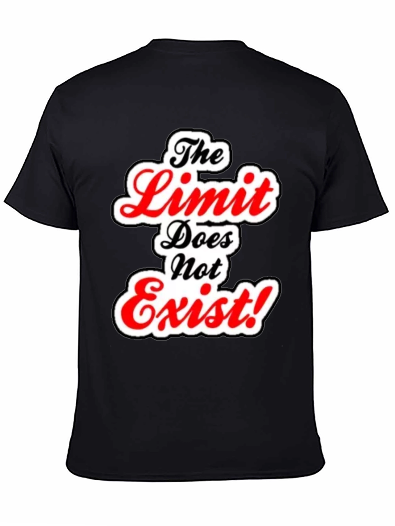 The Limit Does Not Exist Graphic Tee - Black