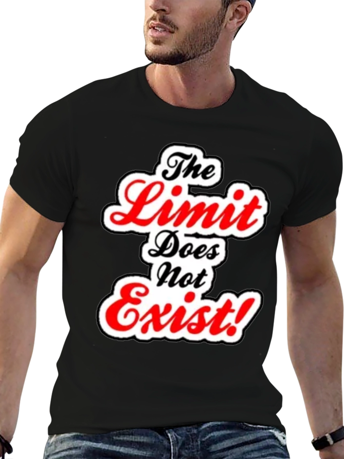 The Limit Does Not Exist Graphic Tee - Black