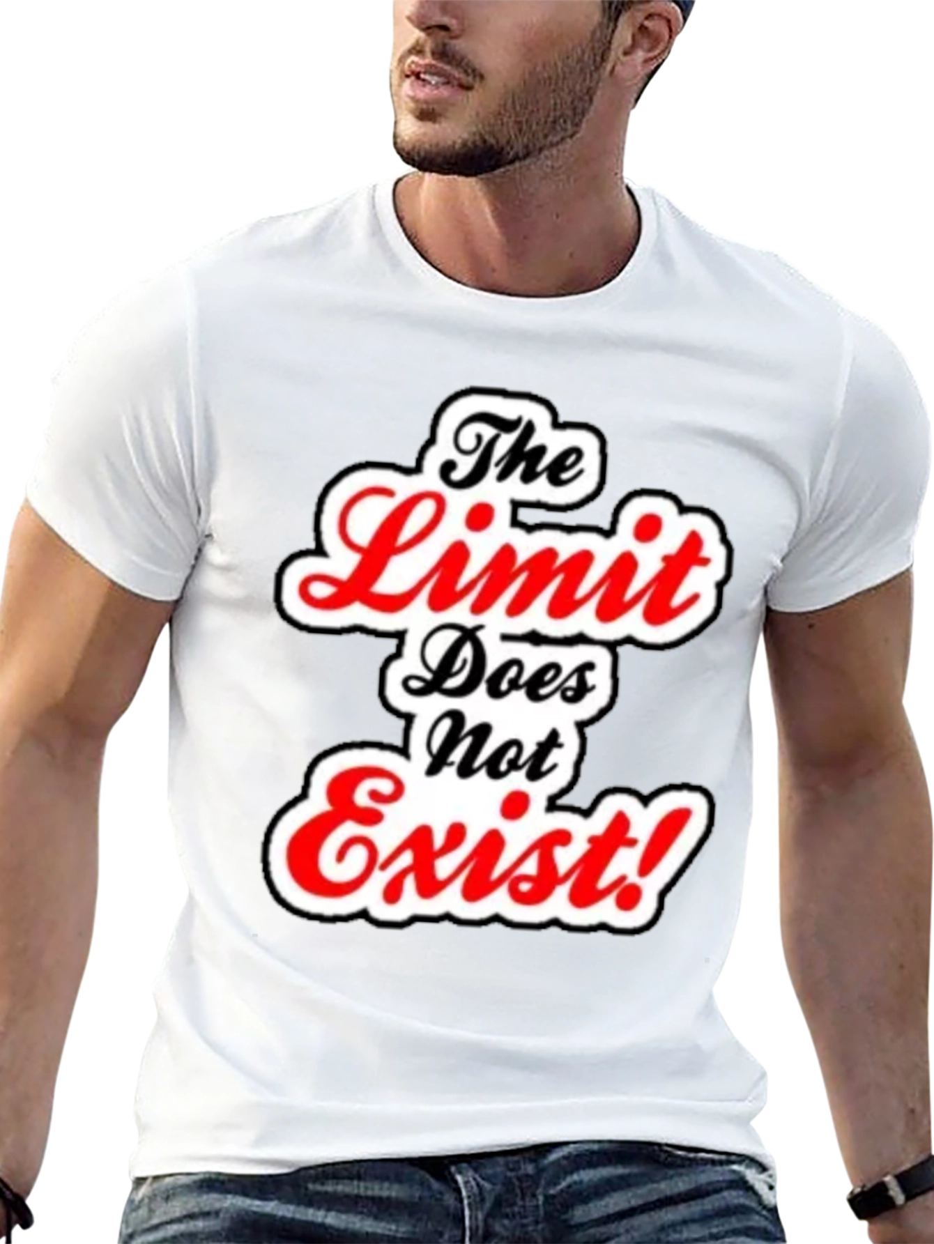 The Limit Does Not Exist Graphic Tee - Black
