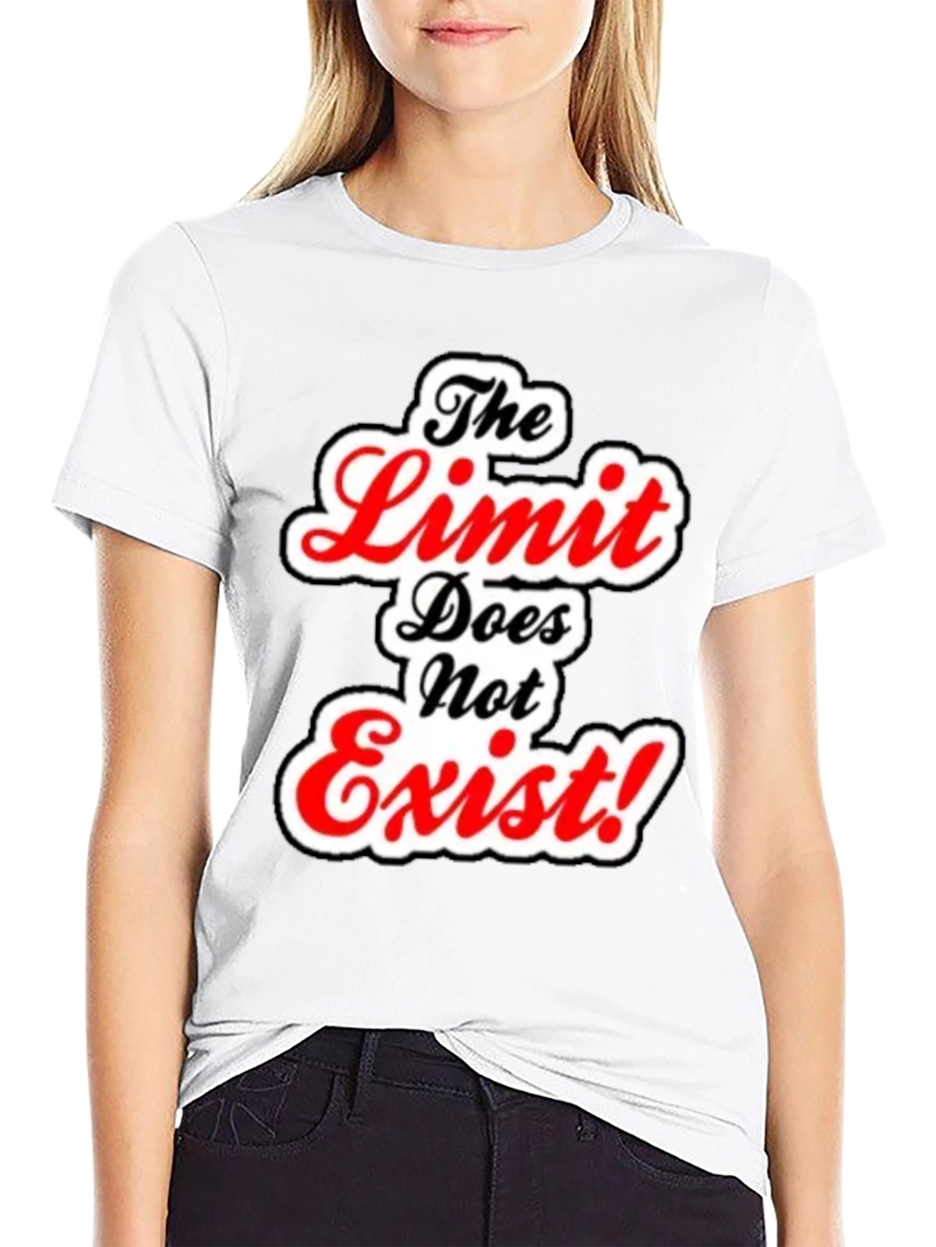 The Limit Does Not Exist Graphic Tee - Black