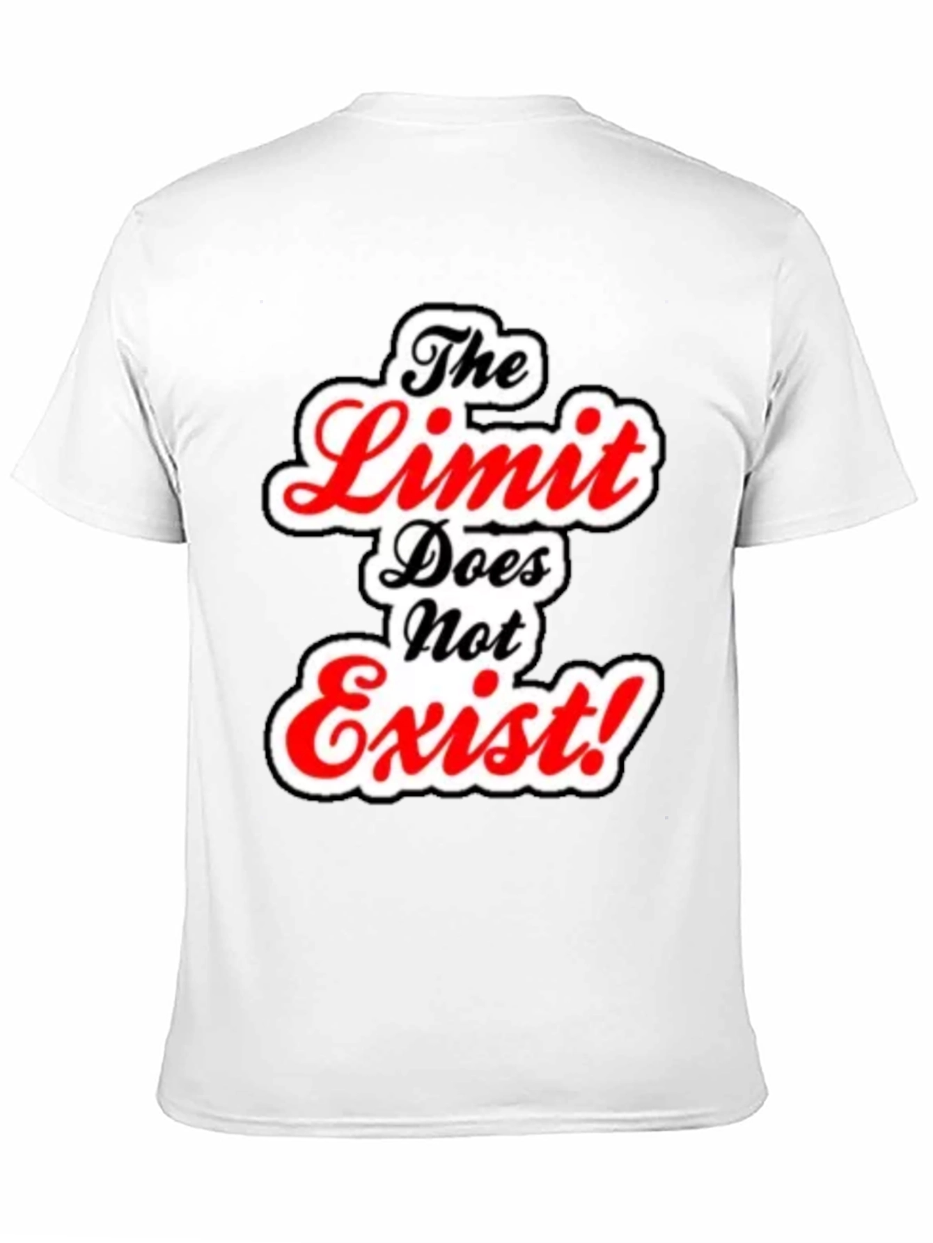 The Limit Does Not Exist Graphic Tee - Black