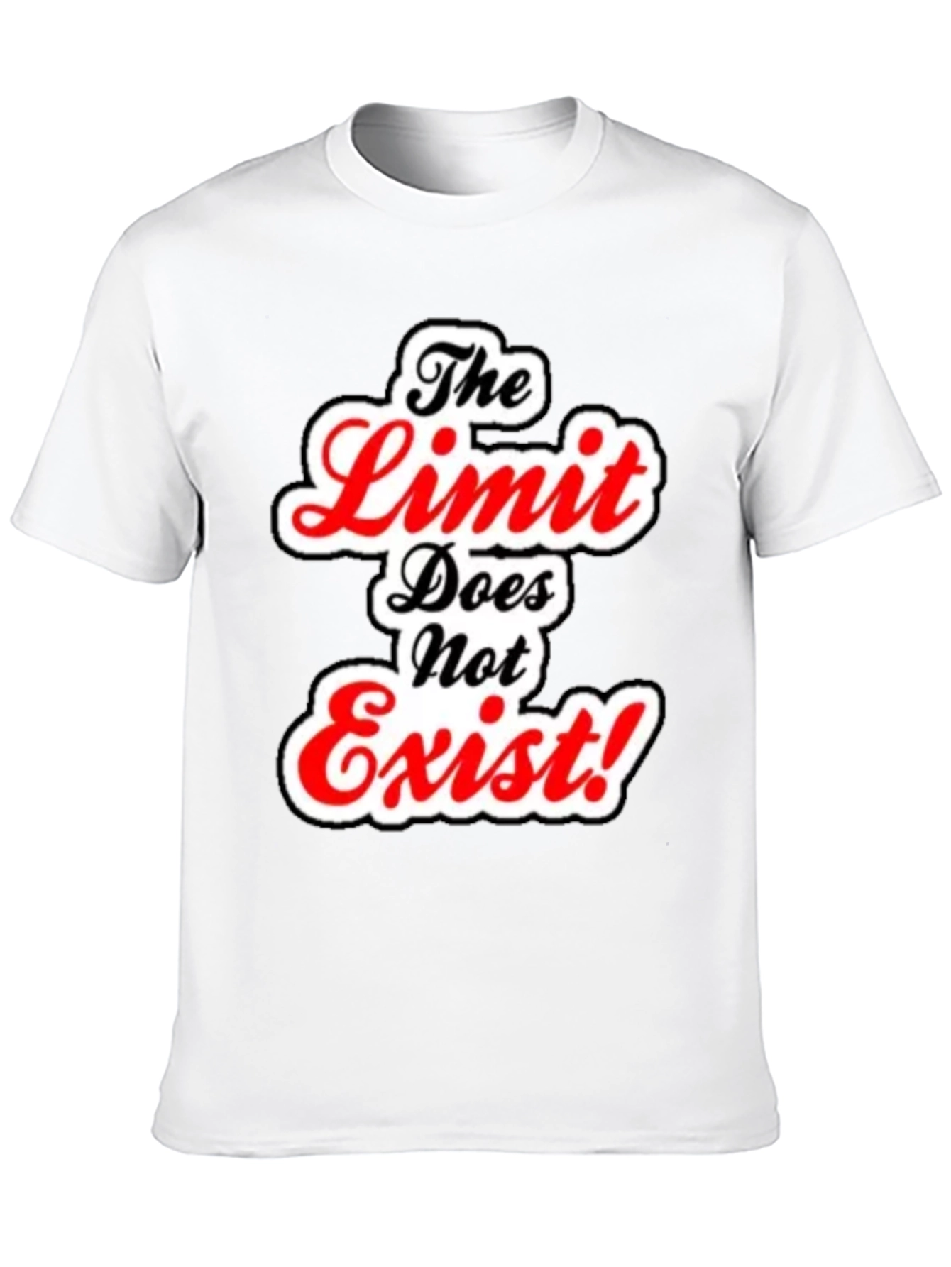 The Limit Does Not Exist Graphic Tee - Black