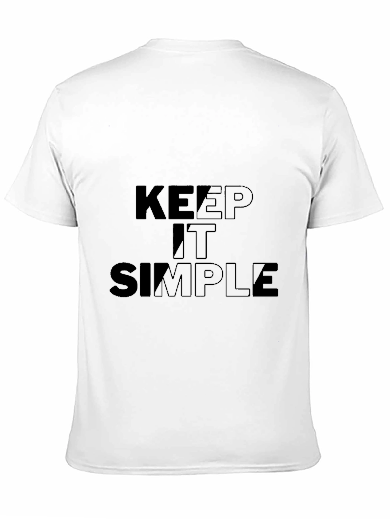 Keep it Simple Black T-Shirt