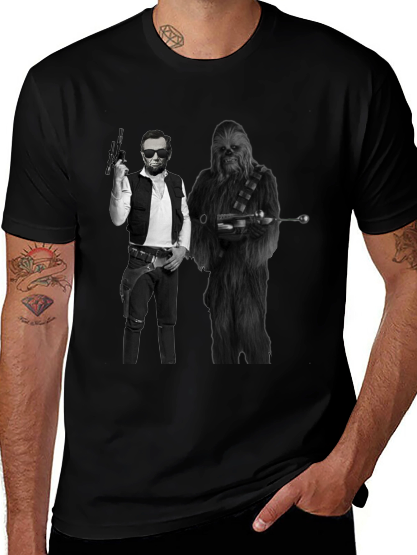 Lincoln Han Solo & Chewbacca T-Shirt