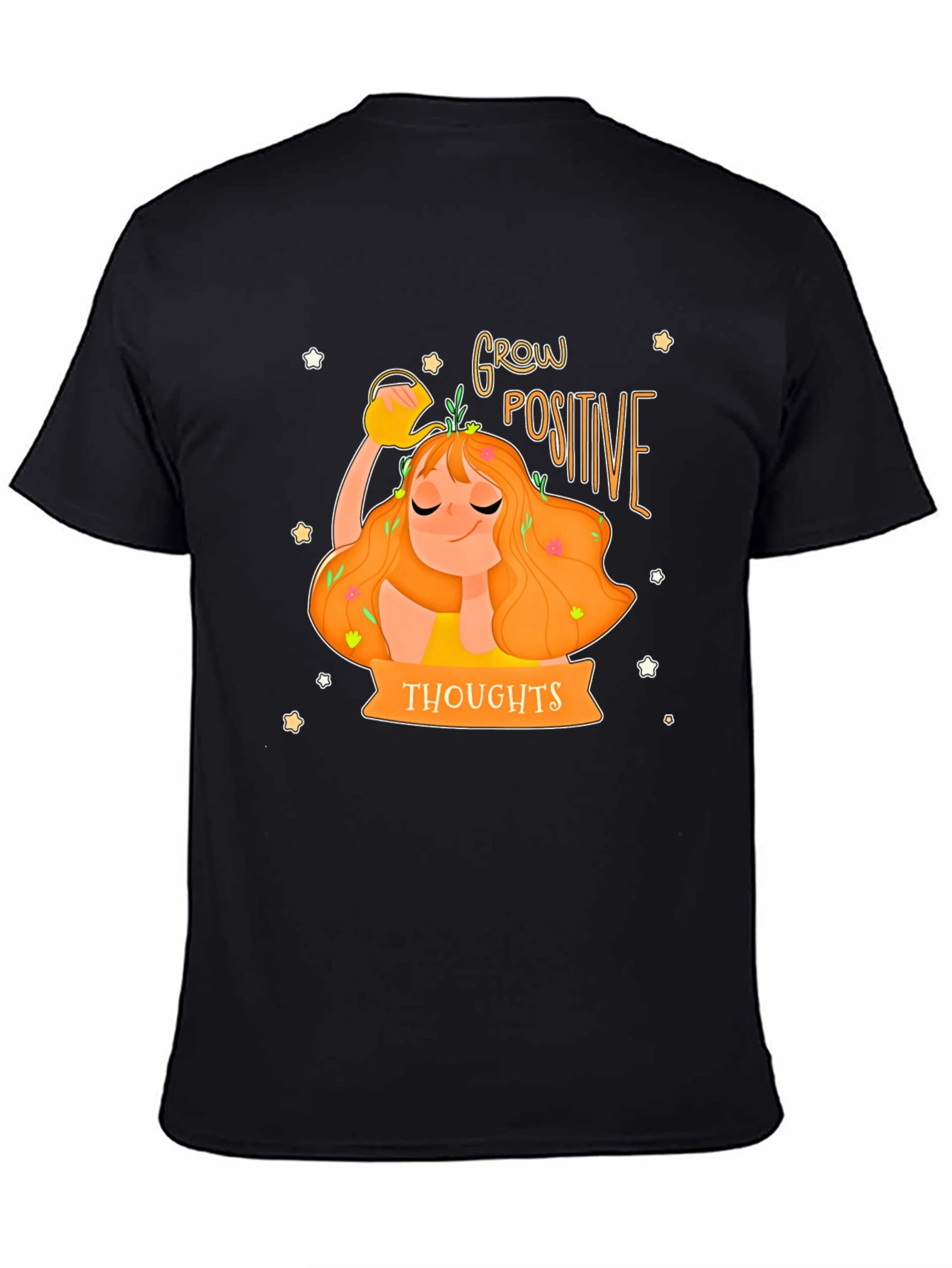 Grow Positive Thoughts Graphic T-Shirt