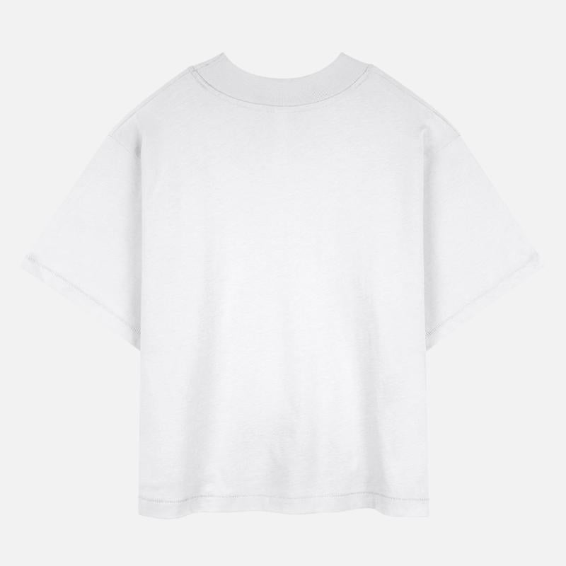 Stretching Cat Silhouette Tee Design