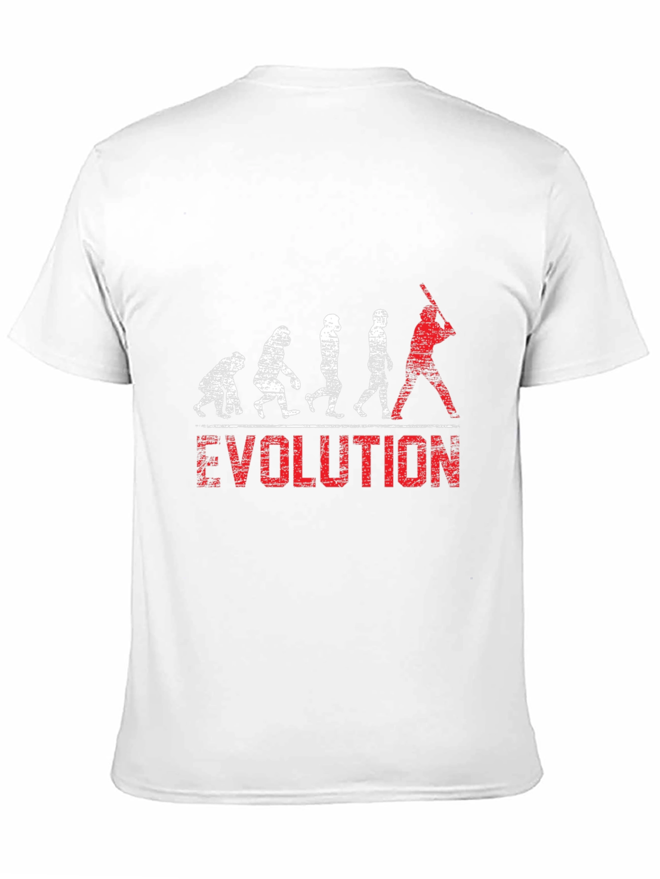 Baseball Evolution T-Shirt - Black Cotton Tee