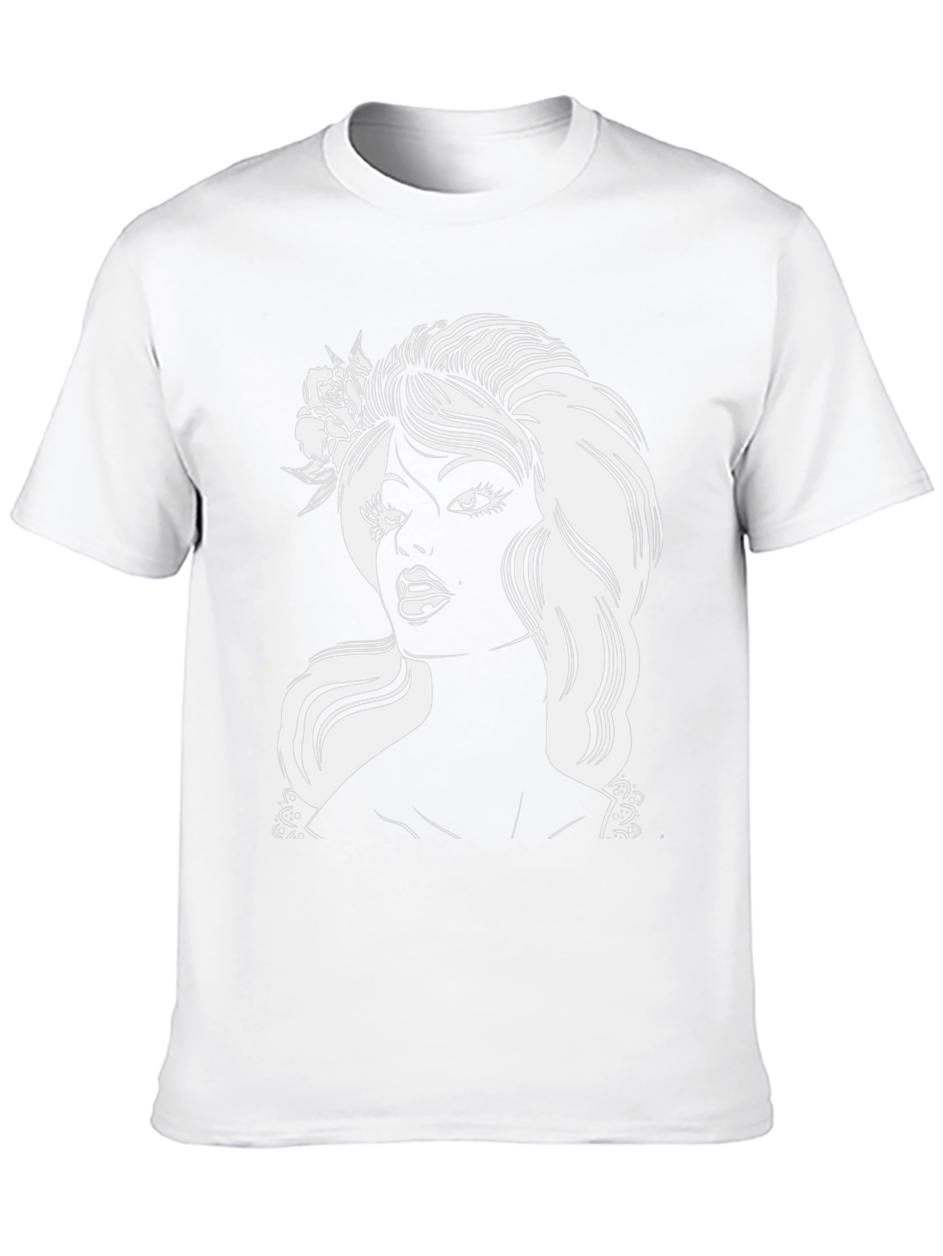 Retro Glam T-Shirt - Black Graphic Tee