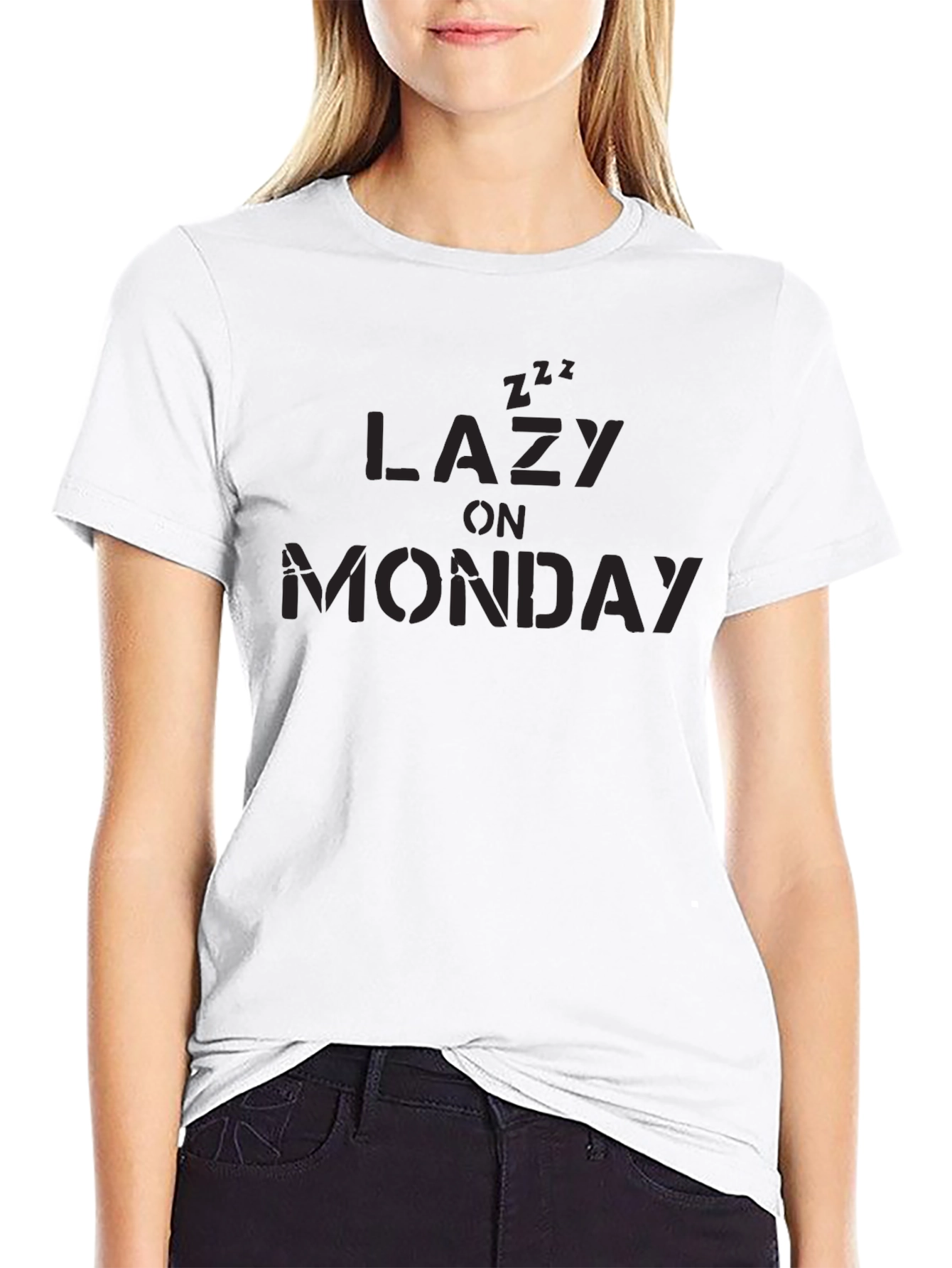 Lazy on Monday Graphic T-Shirt