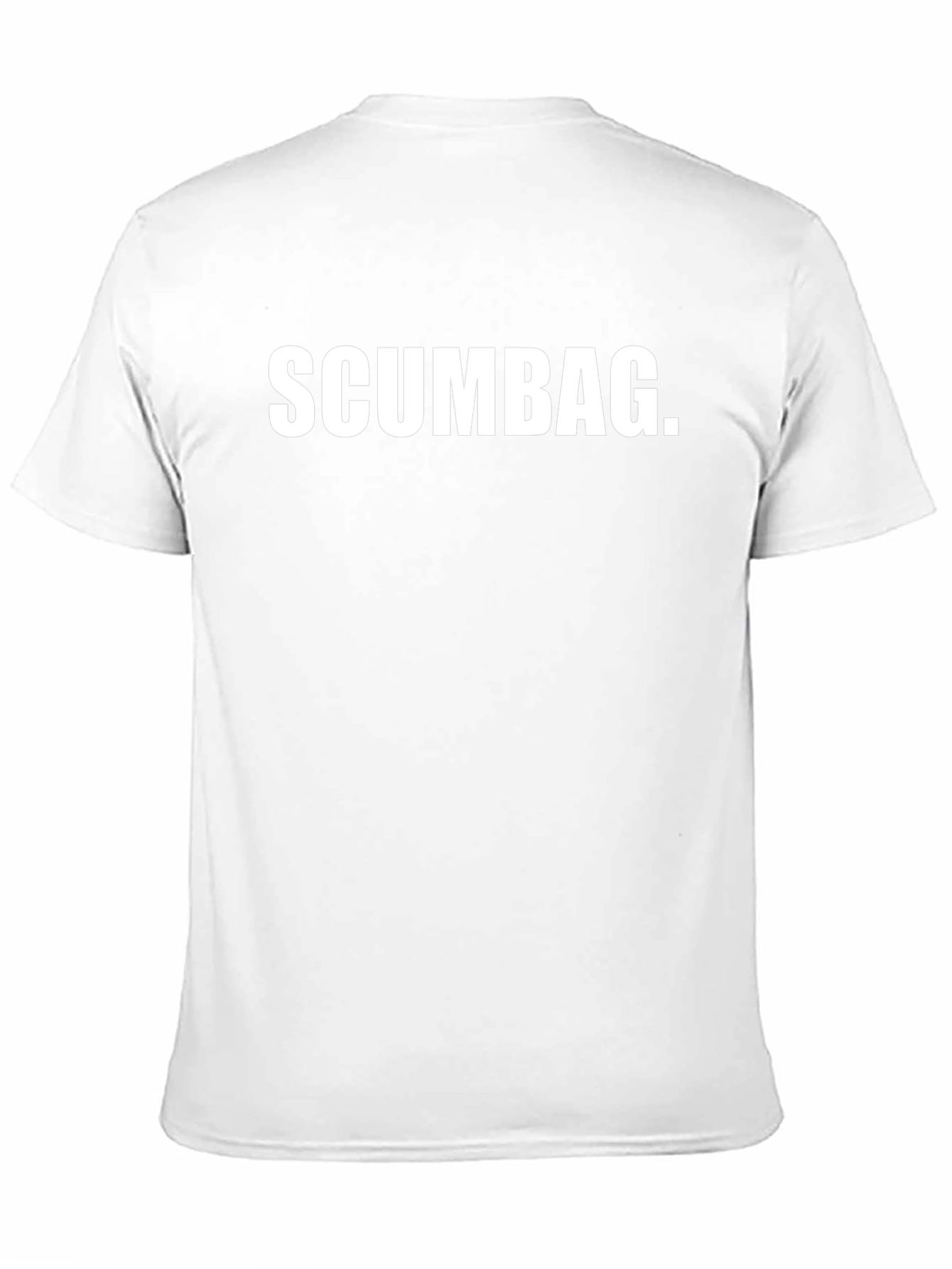 SCUMBAG Graphic Tee - Bold Statement Shirt