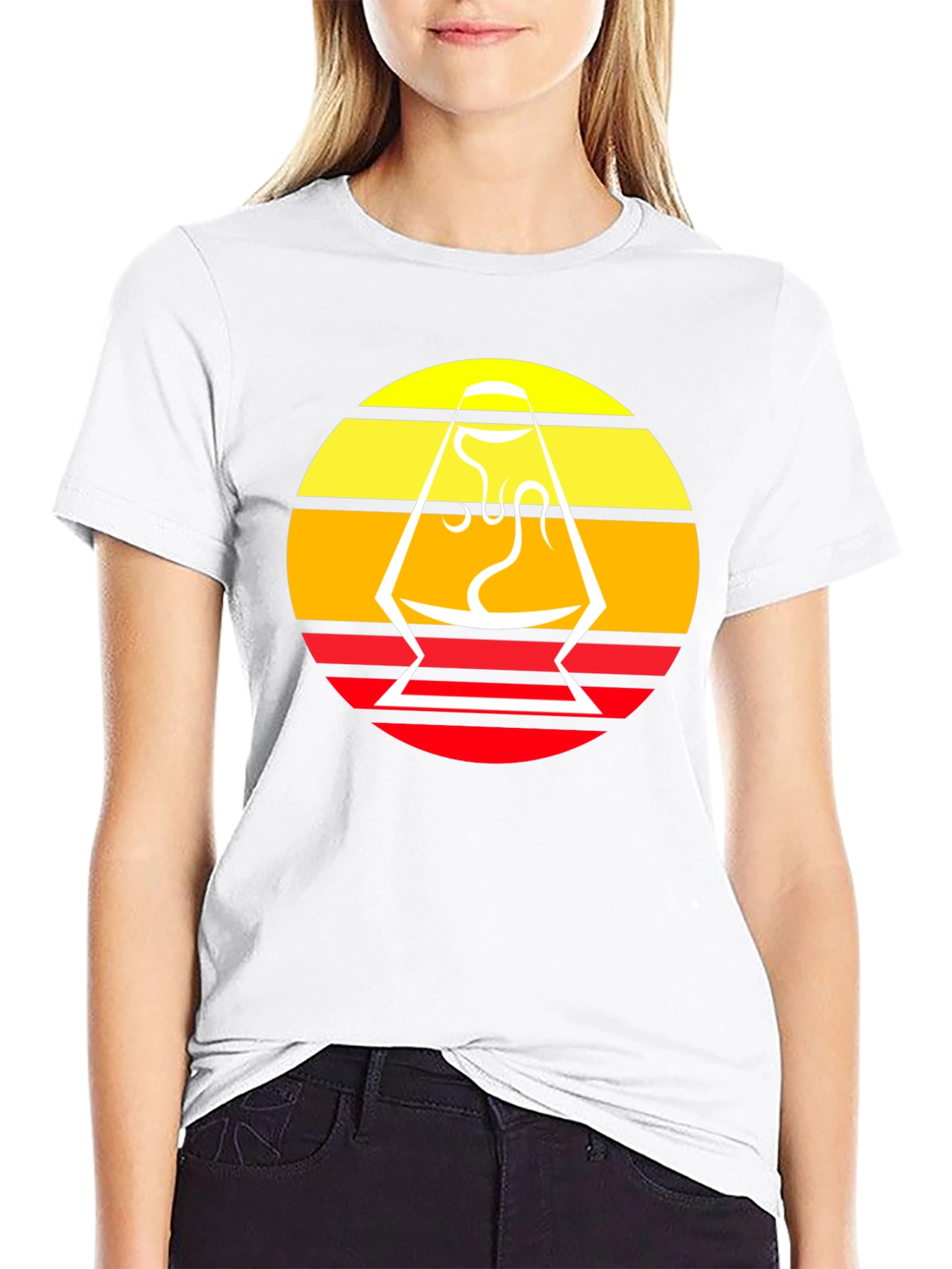 Retro Lava Lamp Graphic Tee - Cool Design