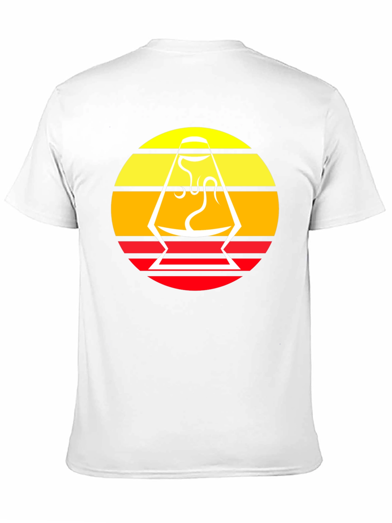 Retro Lava Lamp Graphic Tee - Cool Design