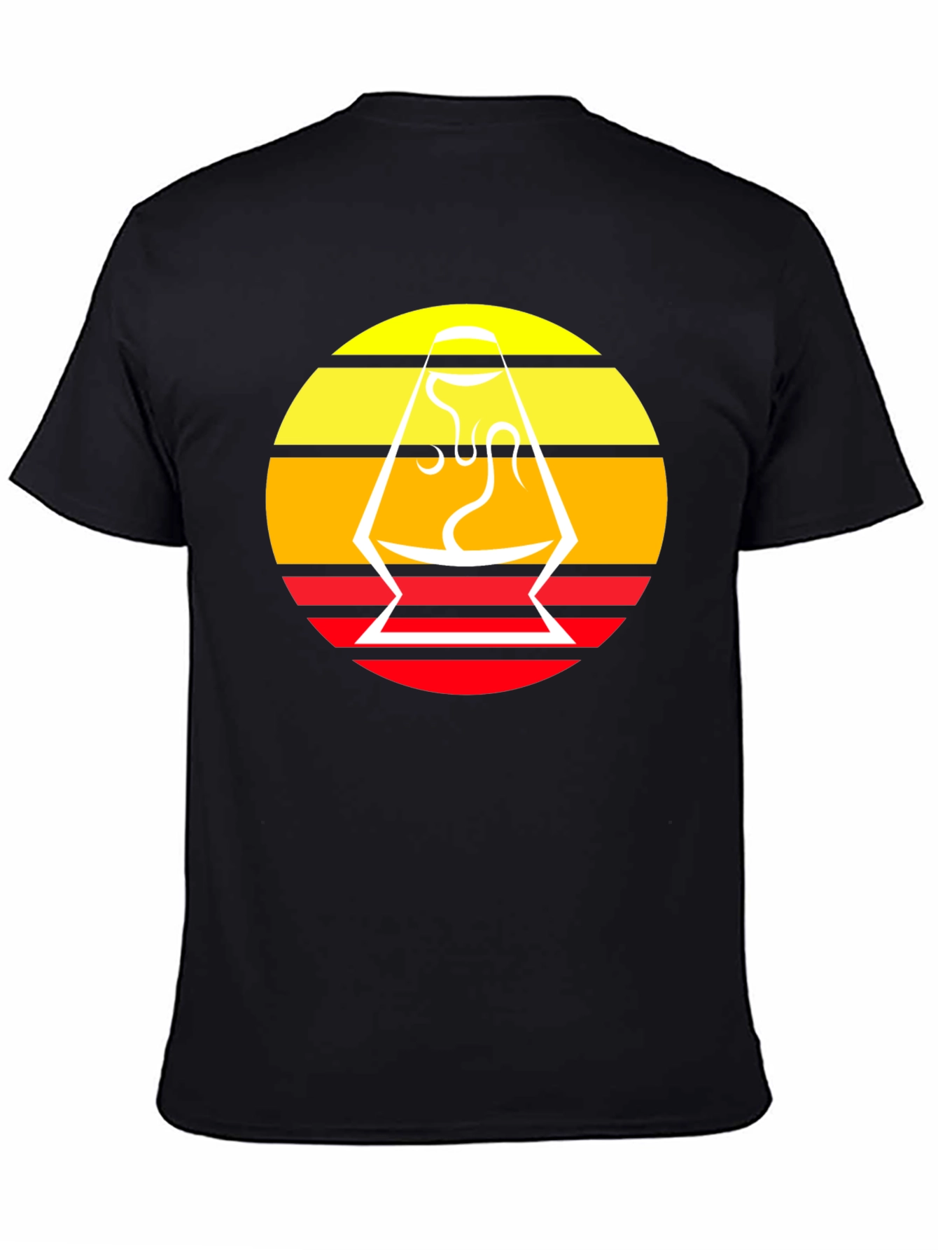 Retro Lava Lamp Graphic Tee - Cool Design